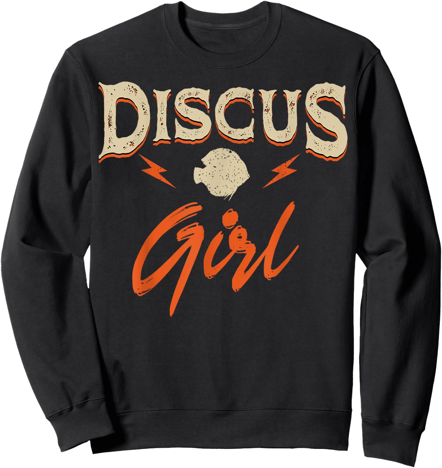 Discus Fish Girl Fishkeeper Breeder Aquarist Ichthyologist Sweatshirt - Sweatshirt | Black