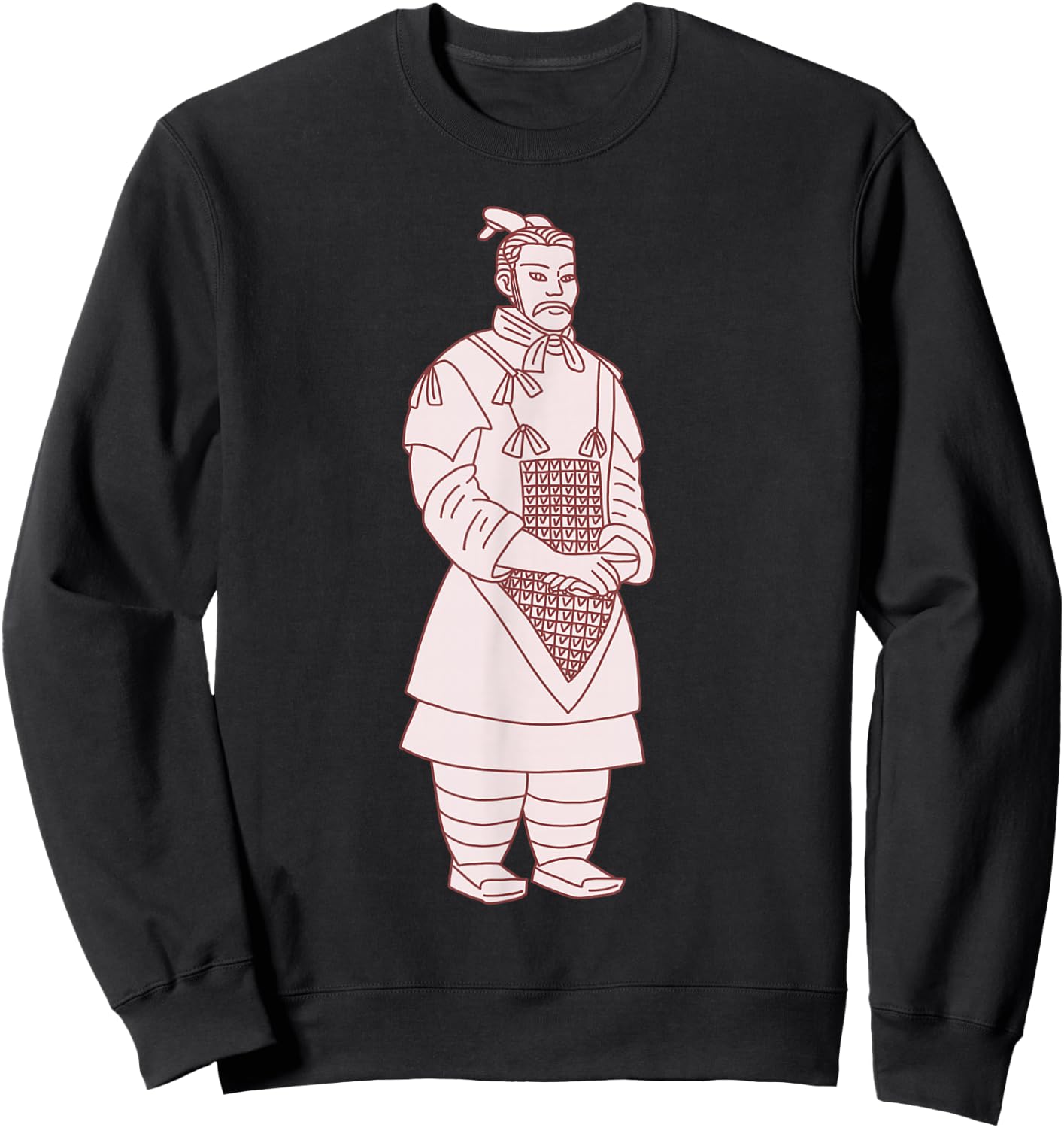 Terra Cotta Bilingual Wisdom Sweatshirt - Sweatshirt | Black