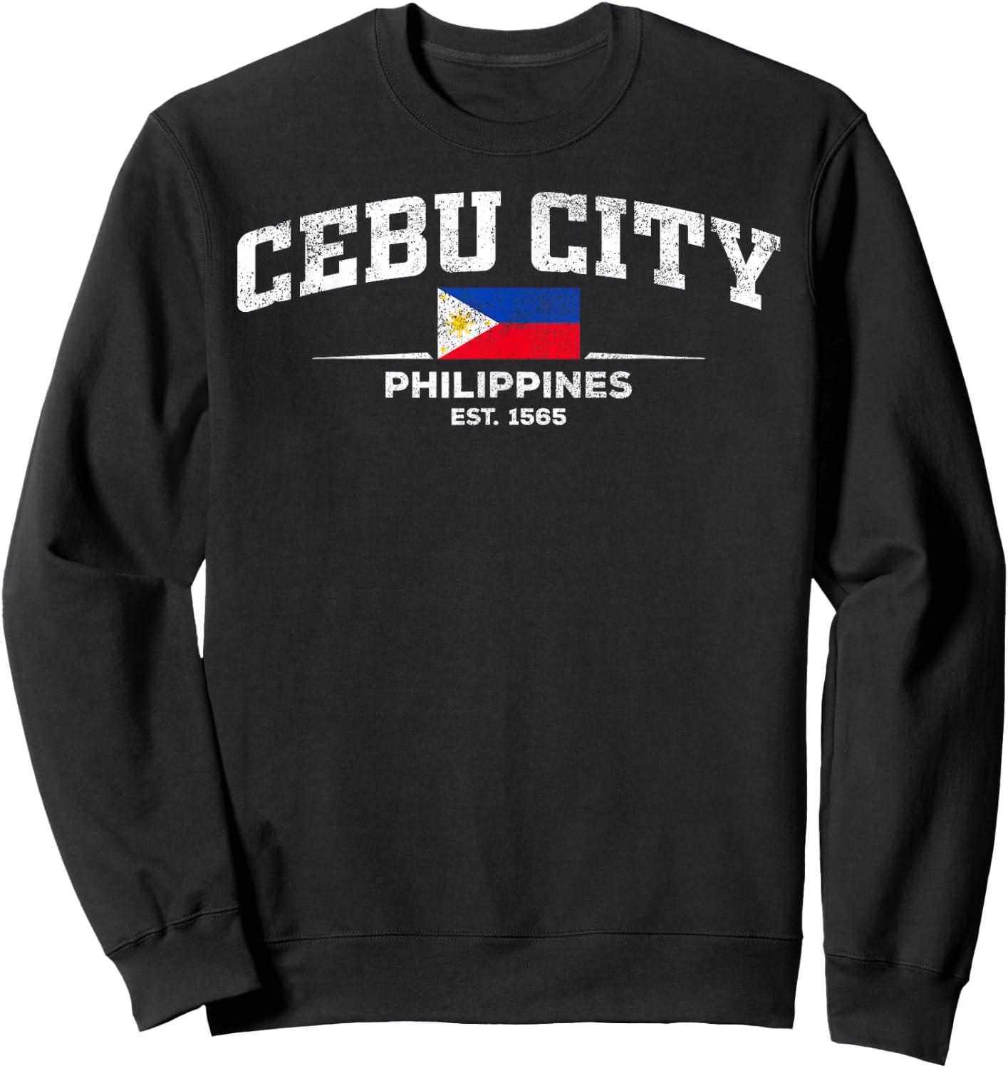 Cebu City Philippines Sweatshirt - Sweatshirt | Black