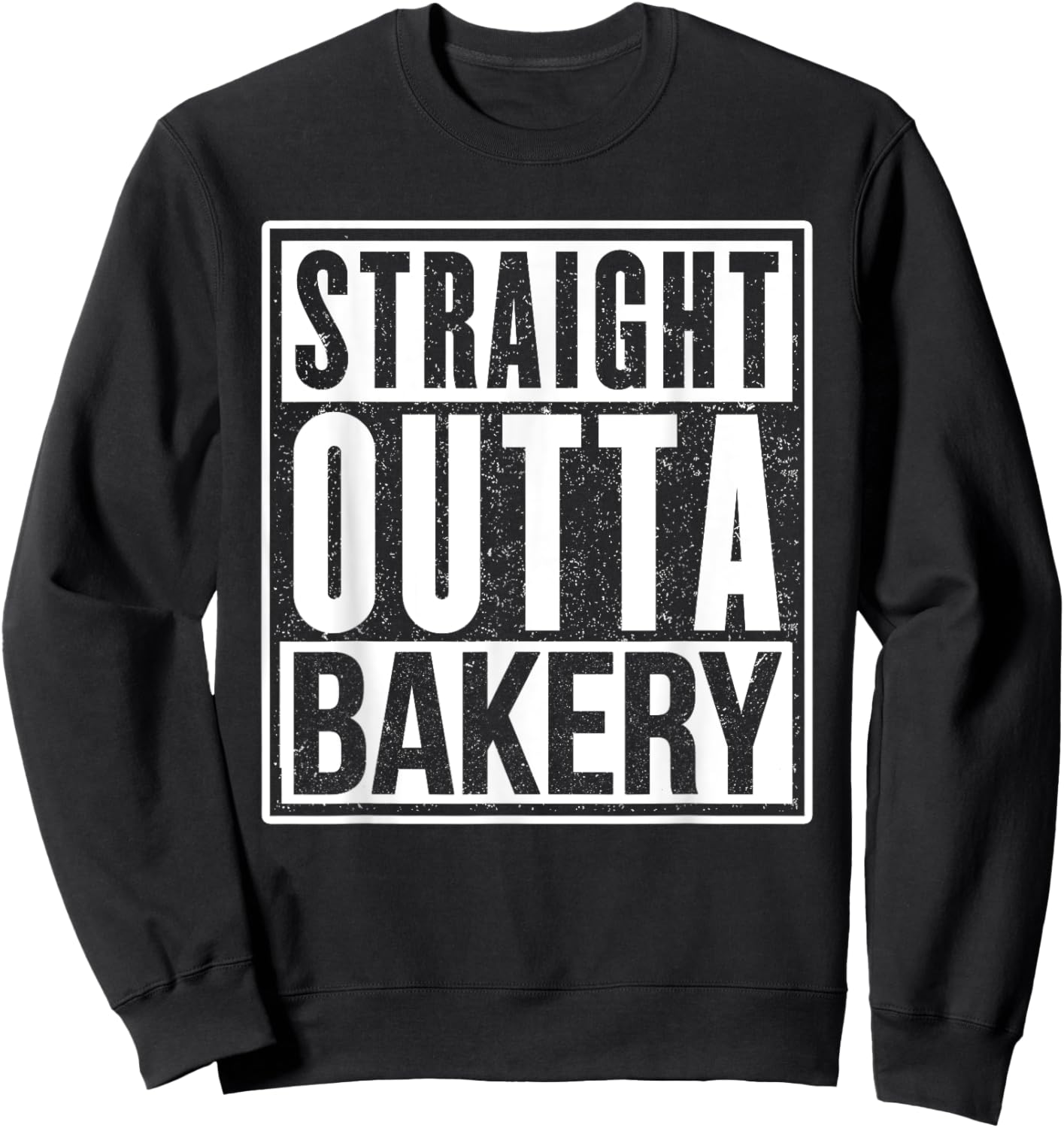 Funny Cupcake & Baking Love Bakers Sweatshirt - Sweatshirt | Black
