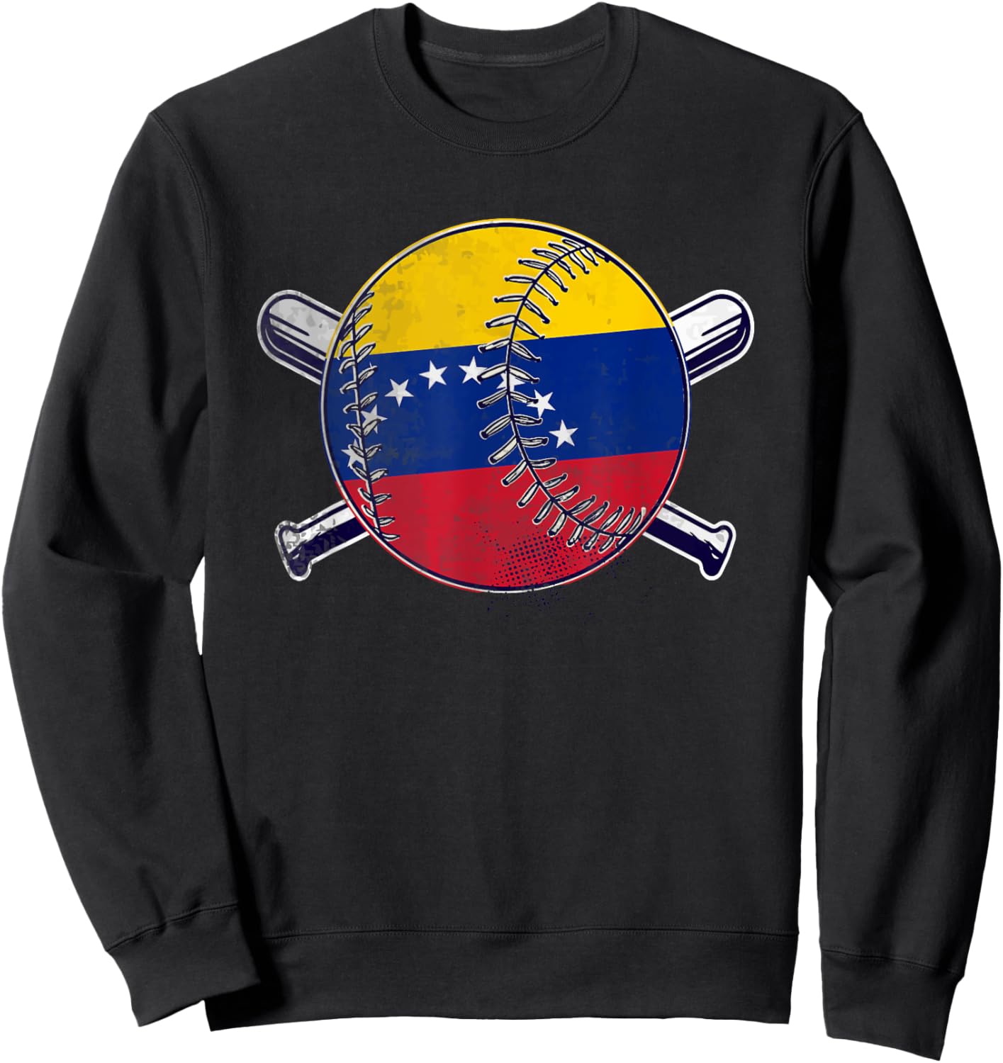 Venezuelan Baseball Sport Venezuela Baseball Sweatshirt - Sweatshirt | Black