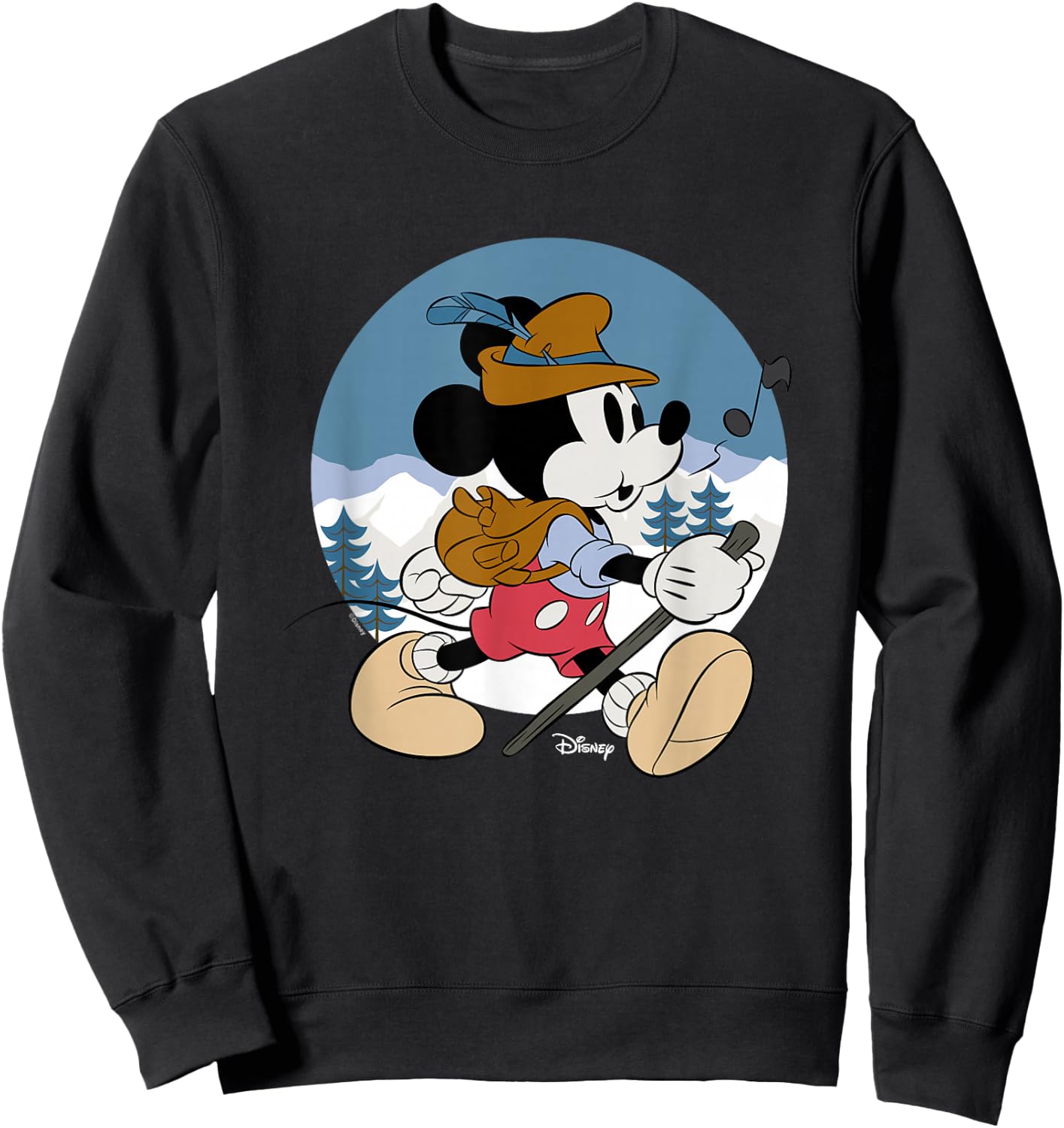 Mickey - Alpine Mickey Sweatshirt - Sweatshirt | Black