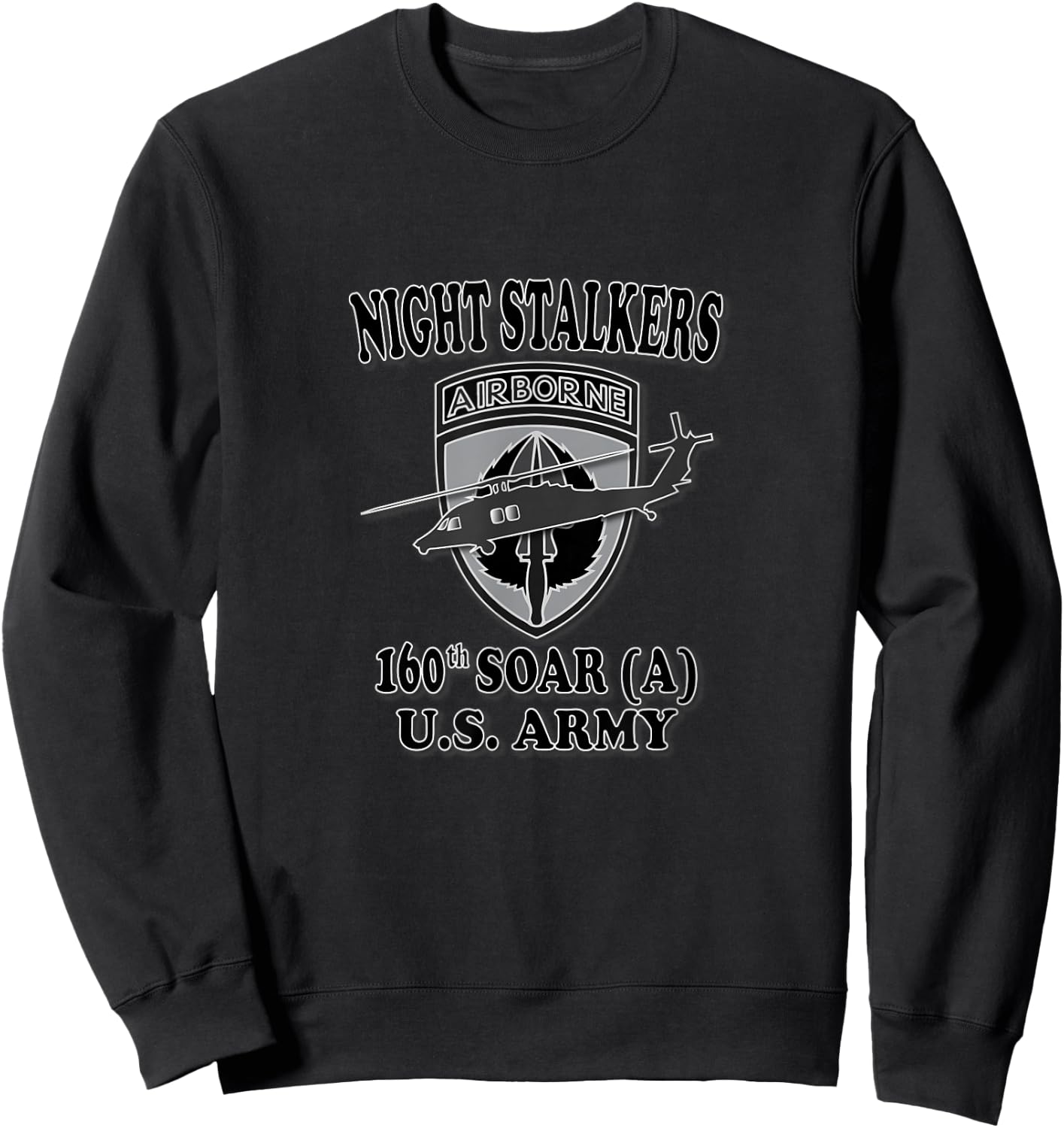160th SOAR (A) Sweatshirt - Sweatshirt | Black