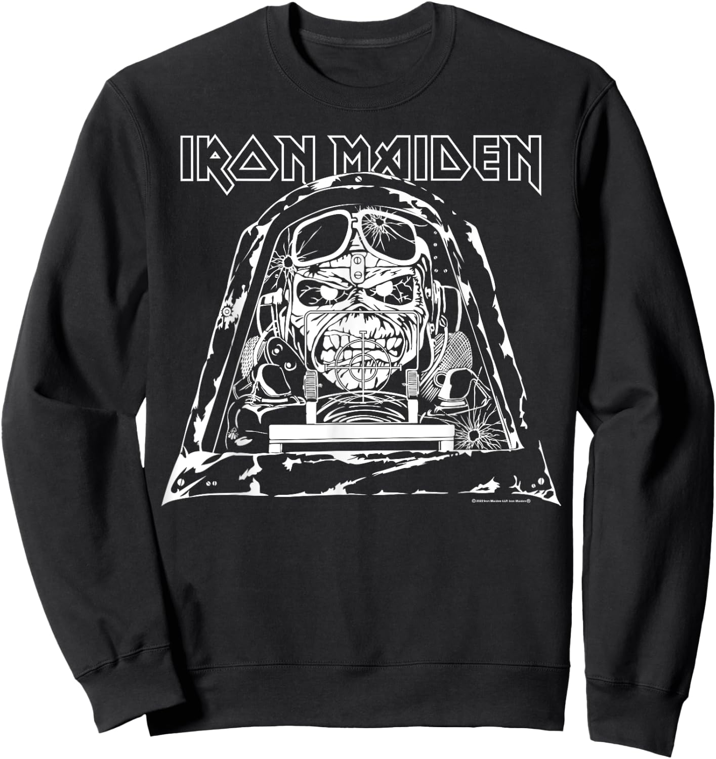 Iron Maiden - Aces High Line Sweatshirt - Sweatshirt | Black