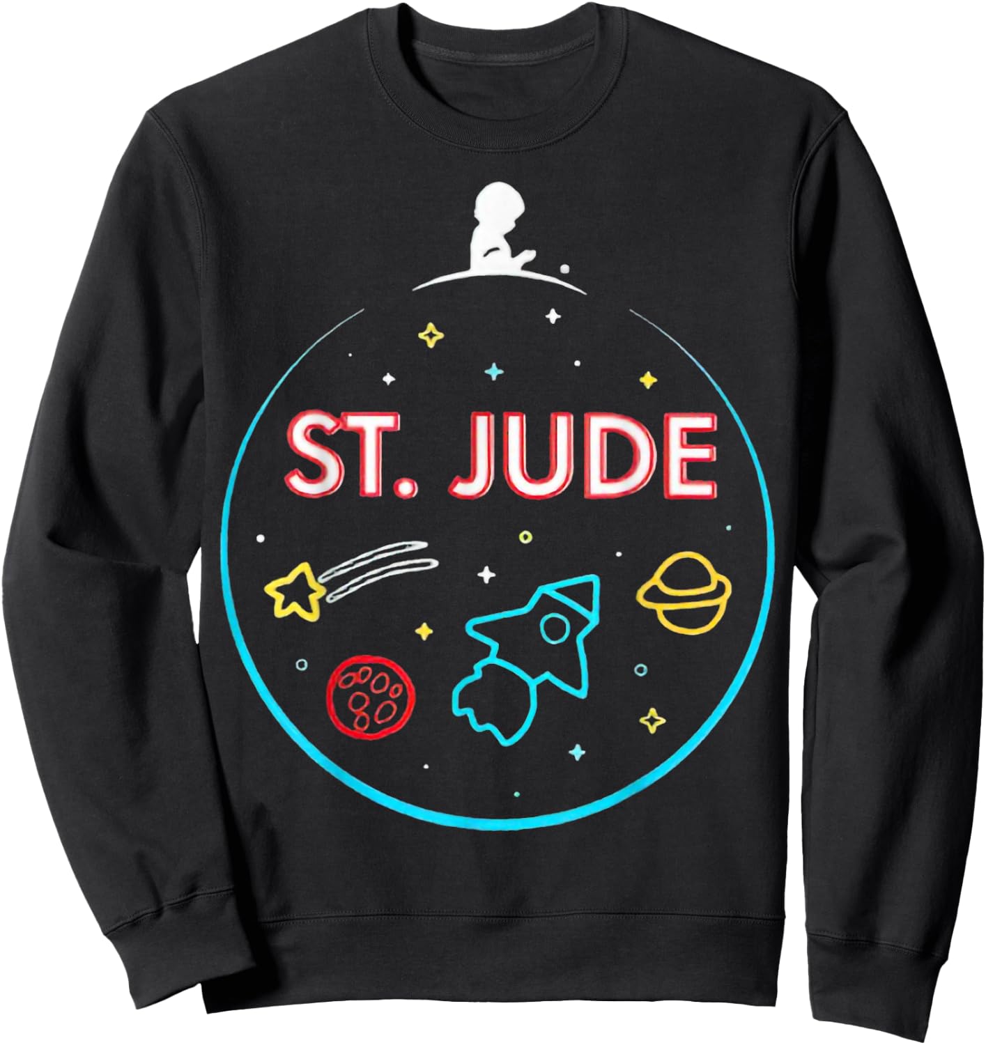 St. Jude Patient Ty Rocket New Sweatshirt - Sweatshirt | Black
