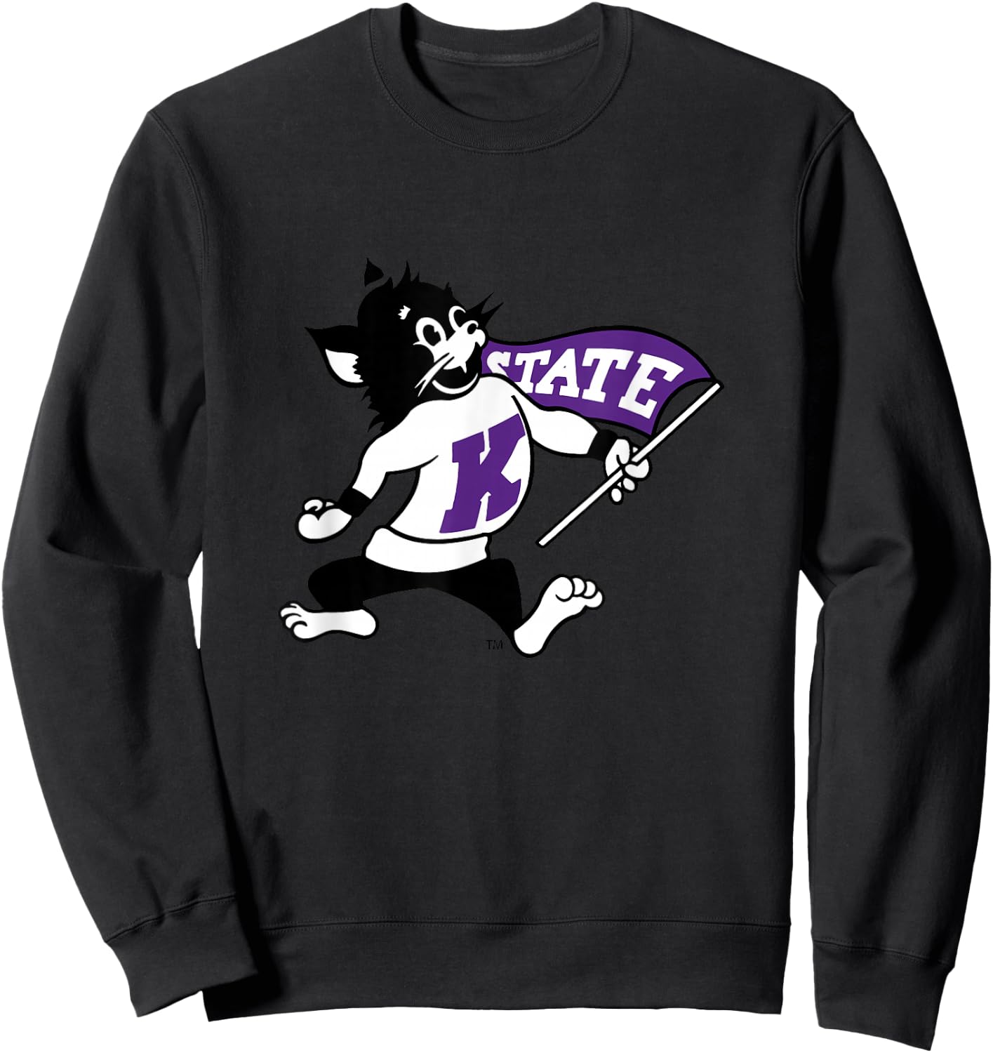 Kansas State Wildcats | Official NCAA University | RYLKSU06 Sweatshirt - Sweatshirt | Black