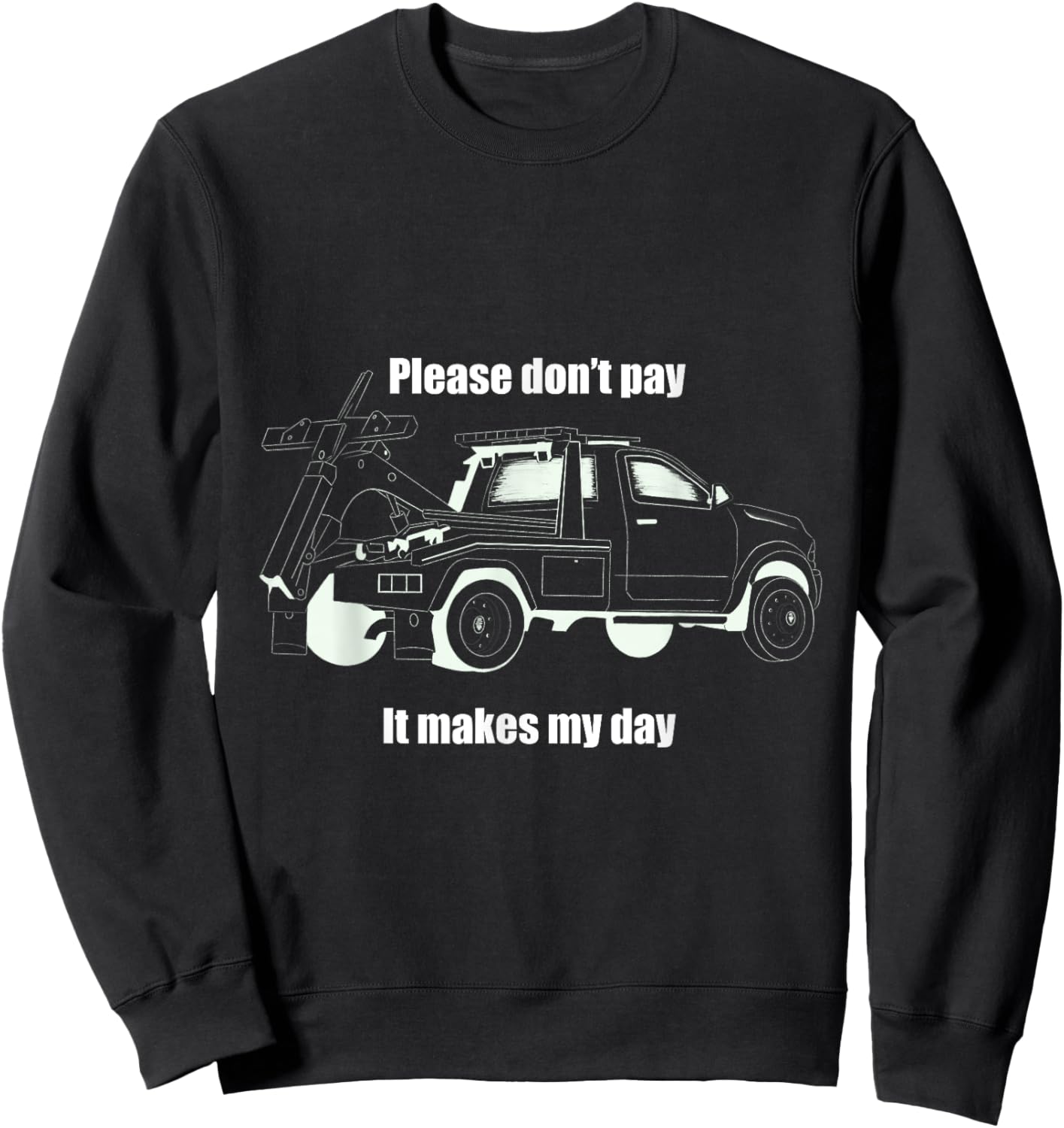 Repo man Sweatshirt - Sweatshirt | Black