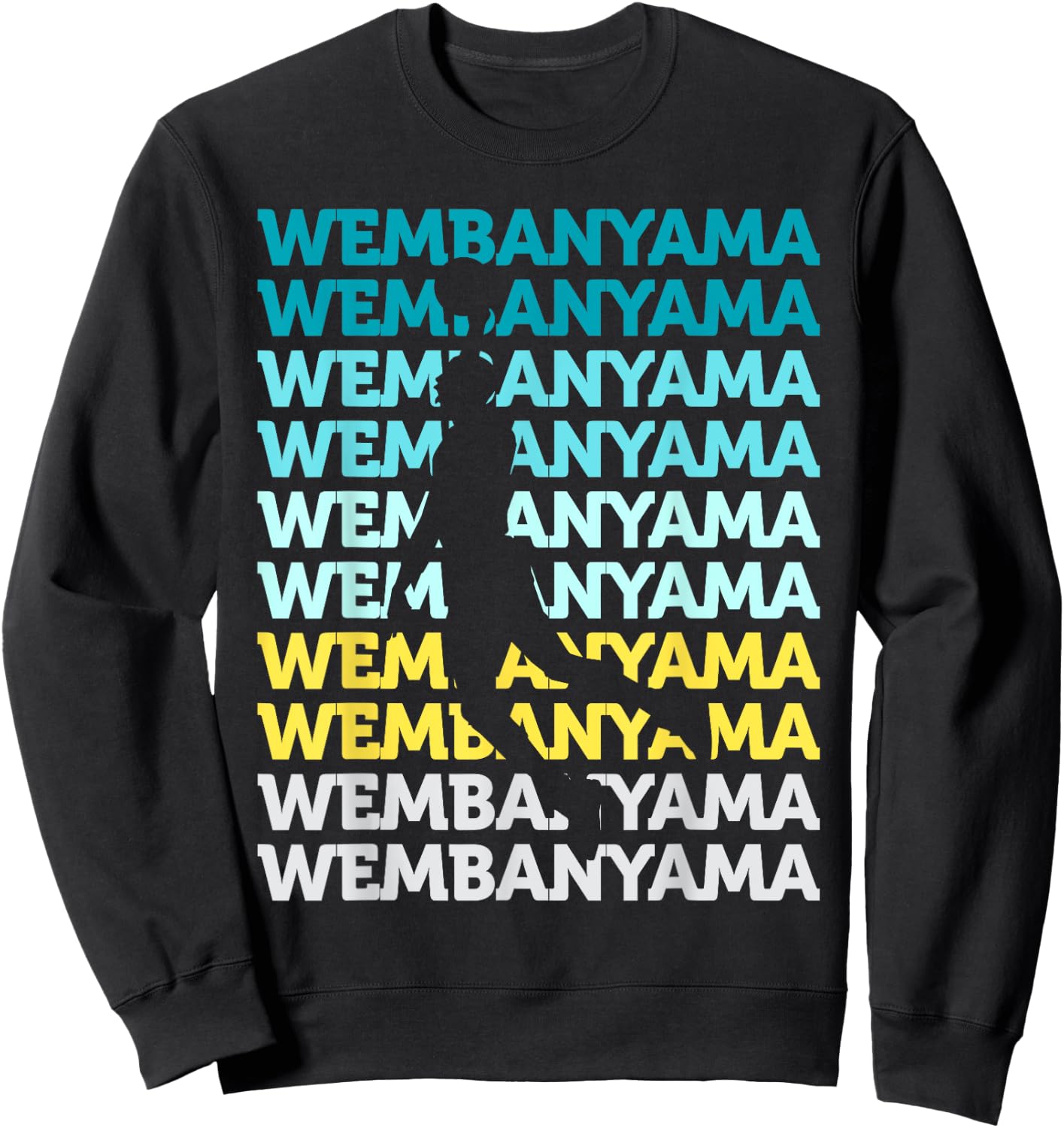 Wembanyama Basketball Amazing Gift Fan Sweatshirt - Sweatshirt | Black