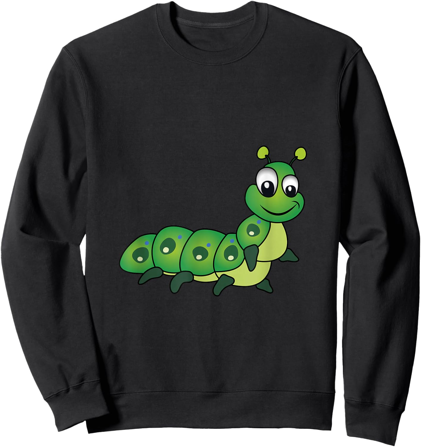 Just Someone who Loves Caterpillars Caterpillar Chrysalis Sweatshirt - Sweatshirt | Black