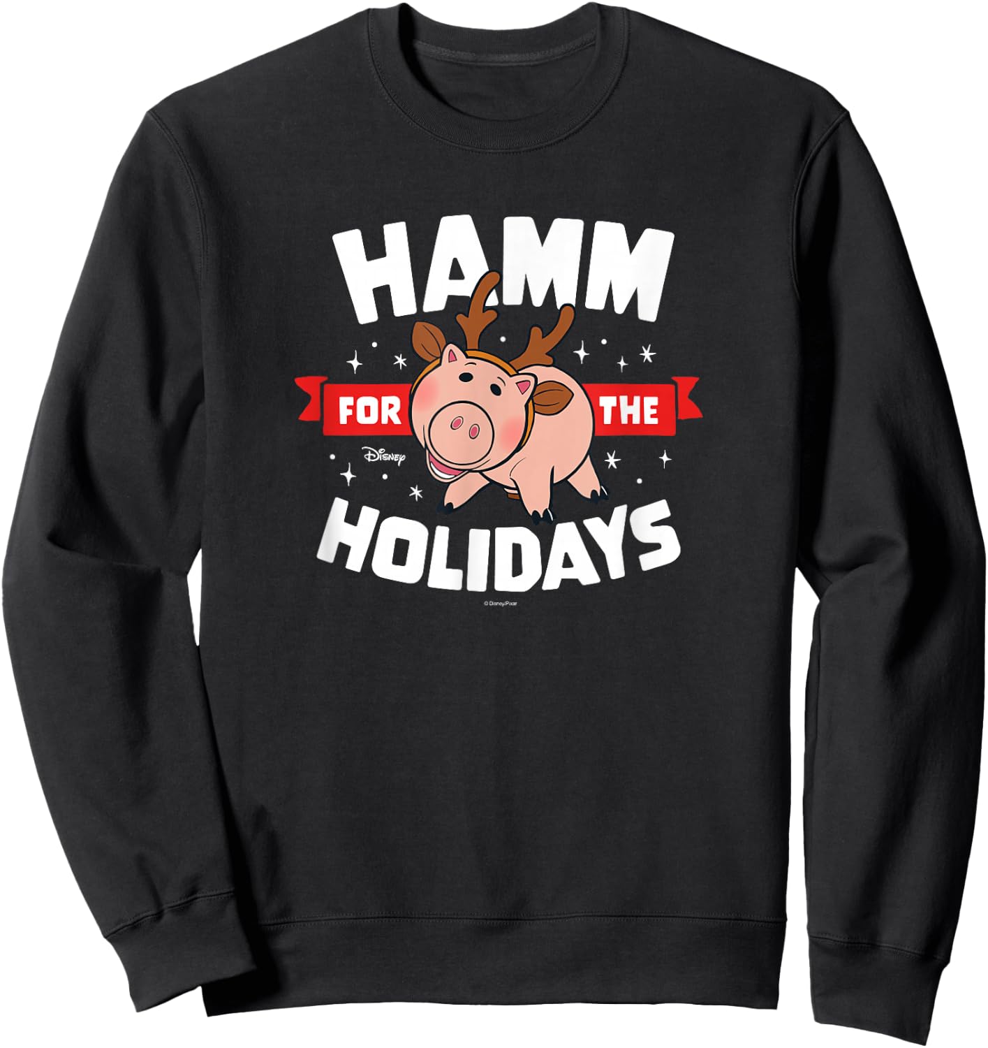 Toy Story - Hamm For The Holidays Sweatshirt - Sweatshirt | Black