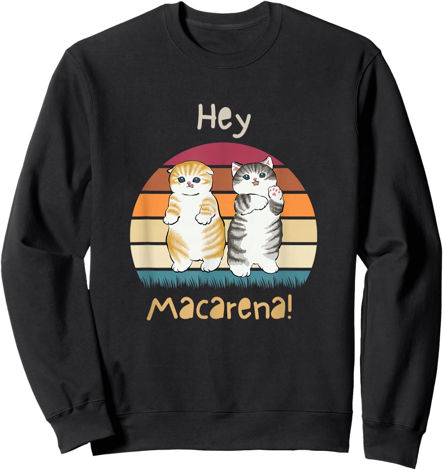 Hey Macarena Sweatshirt - Sweatshirt | Black