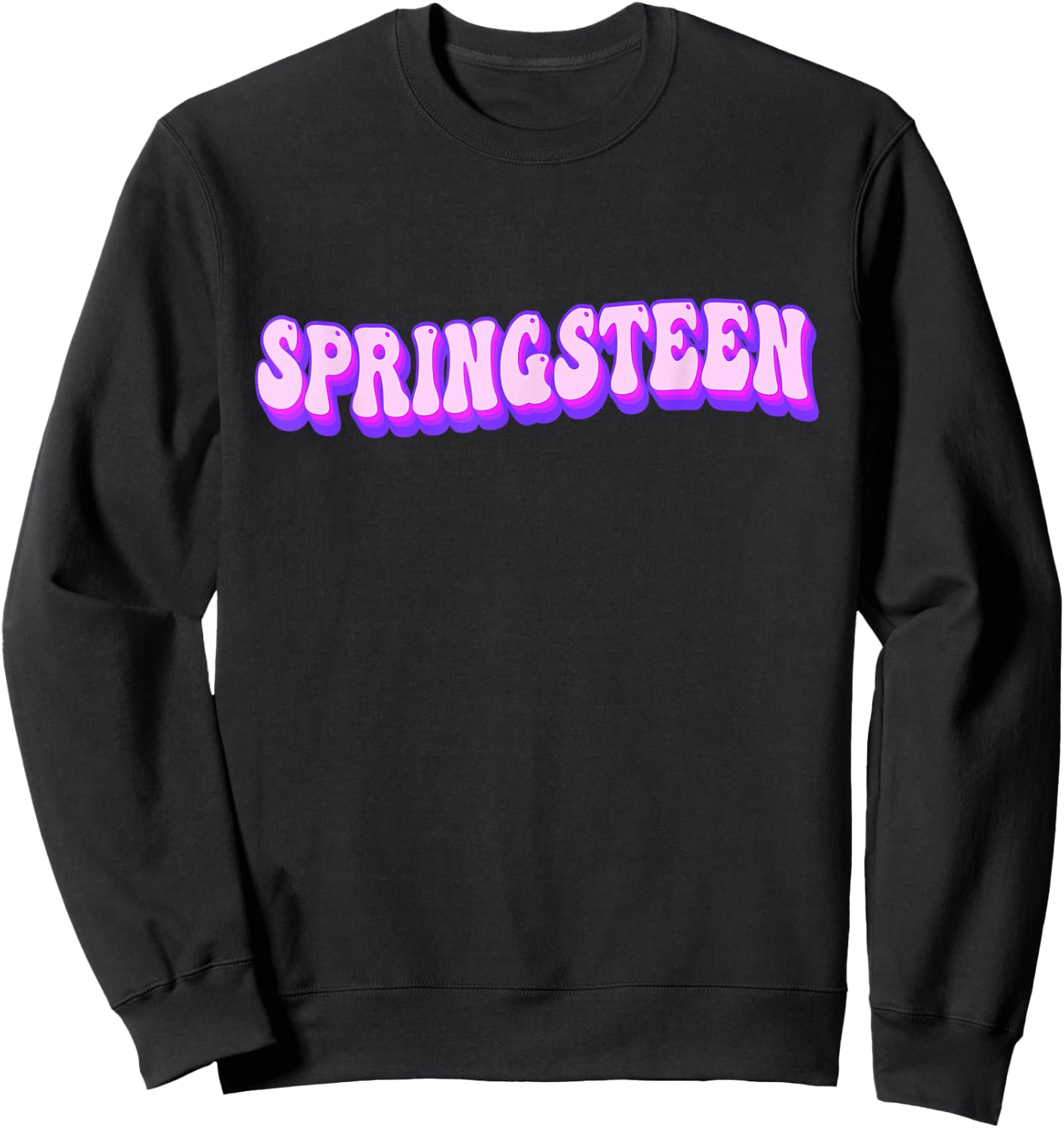 Springsteen Rock Fan Inspired Sweatshirt - Sweatshirt | Black