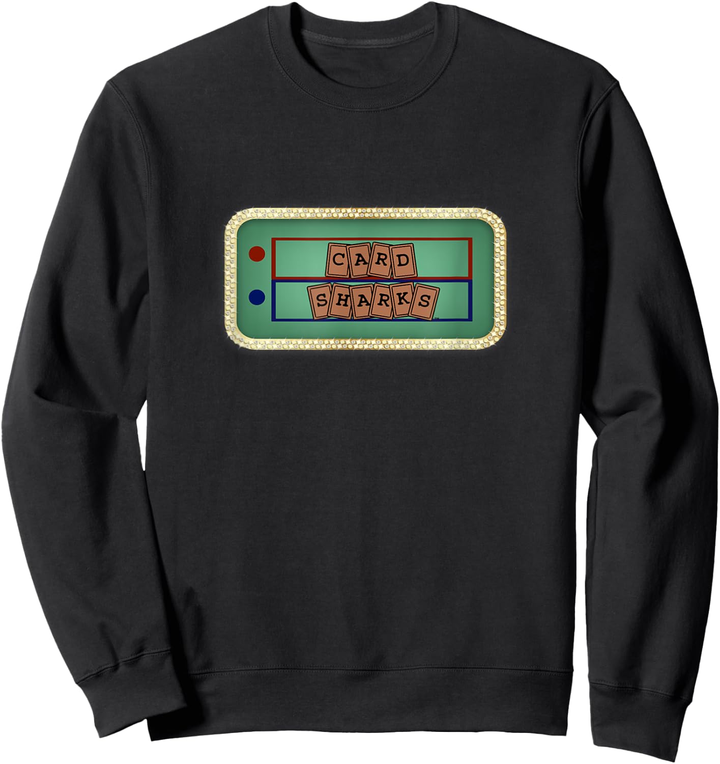 Vintage Card Sharks Sweatshirt - Sweatshirt | Black