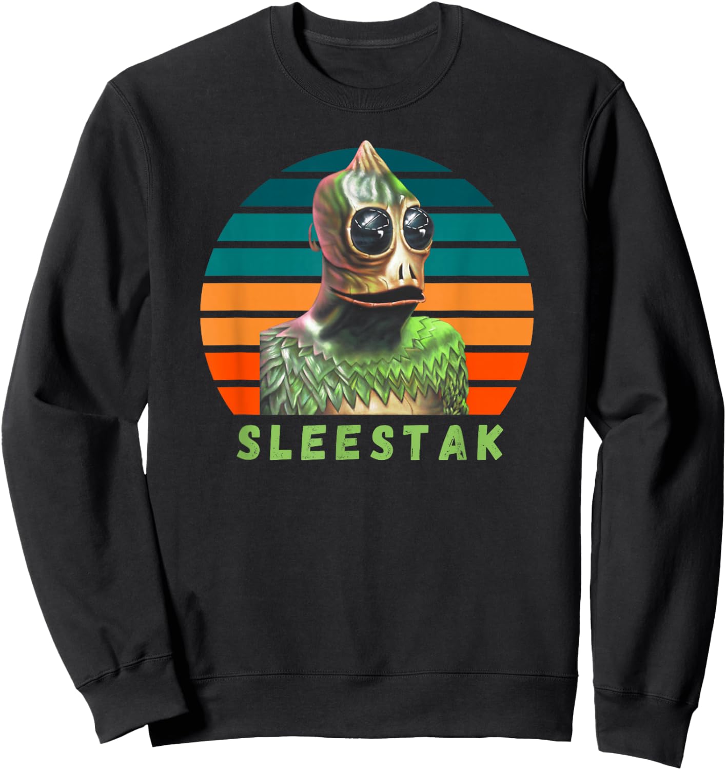 Sleestak, Funny Land of The Lost Shirt, Classic Television Sweatshirt - Sweatshirt | Black