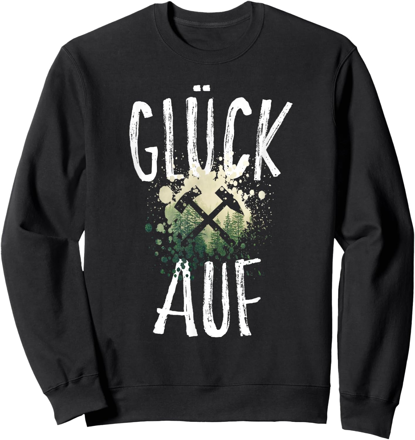 Mallets and Iron - Glück Auf Erzgebirge Sweatshirt - Sweatshirt | Black