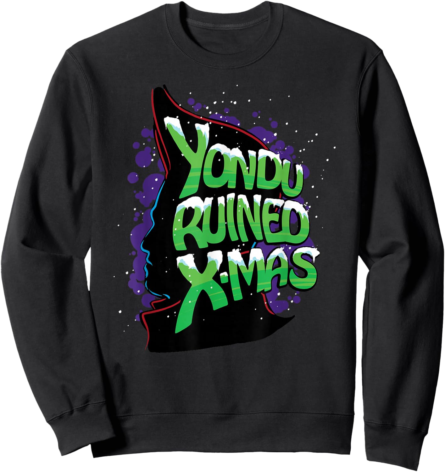 Marvel Guardians of the Galaxy Yondu Ruined Christmas Sweatshirt - Sweatshirt | Black