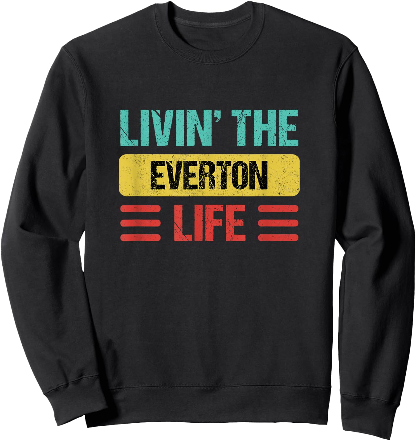 Everton Name Sweatshirt - Sweatshirt | Black