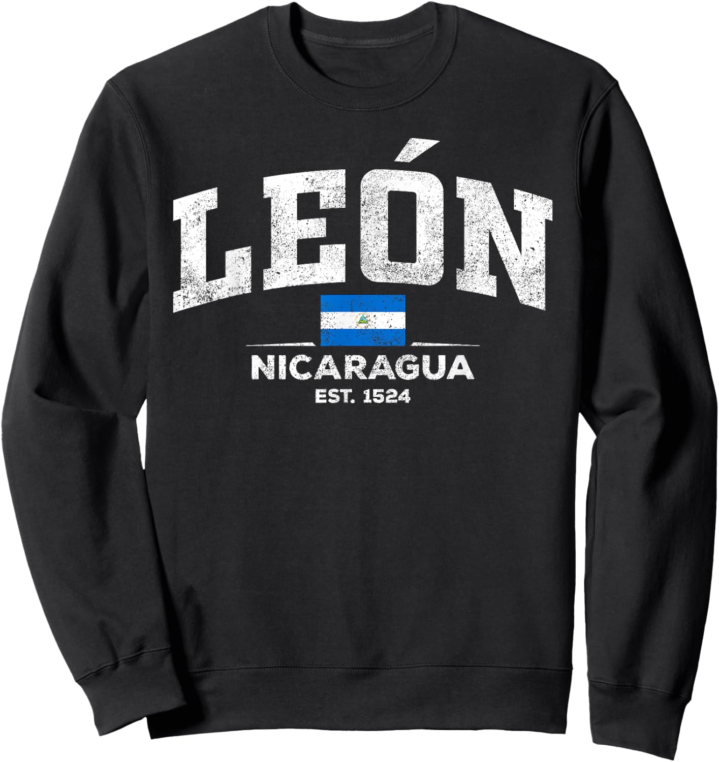 Leon Nicaragua Sweatshirt - Sweatshirt | Black