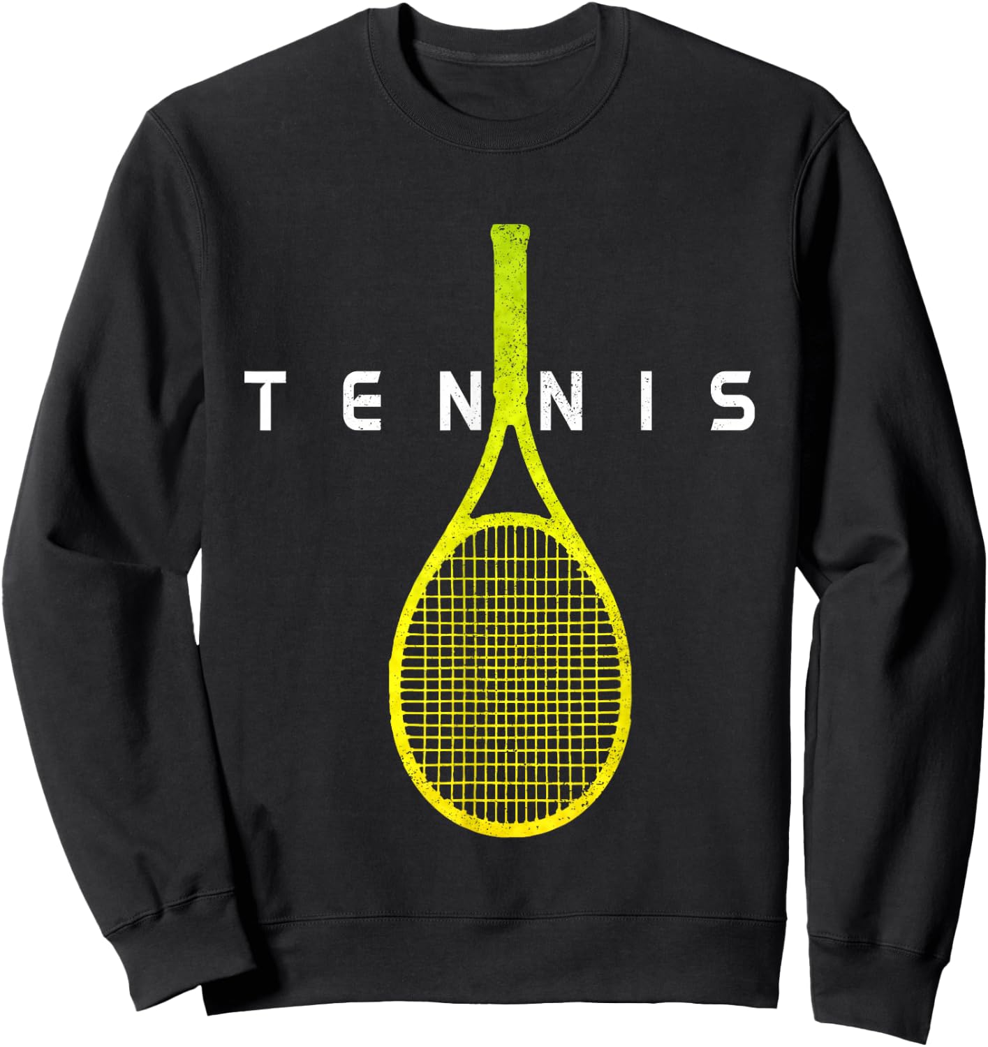 Tennis Player Sports Sweatshirt - Sweatshirt | Black