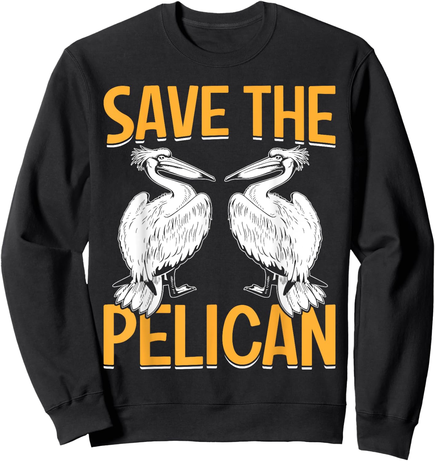 Save The Pelican Sweatshirt - Sweatshirt | Black
