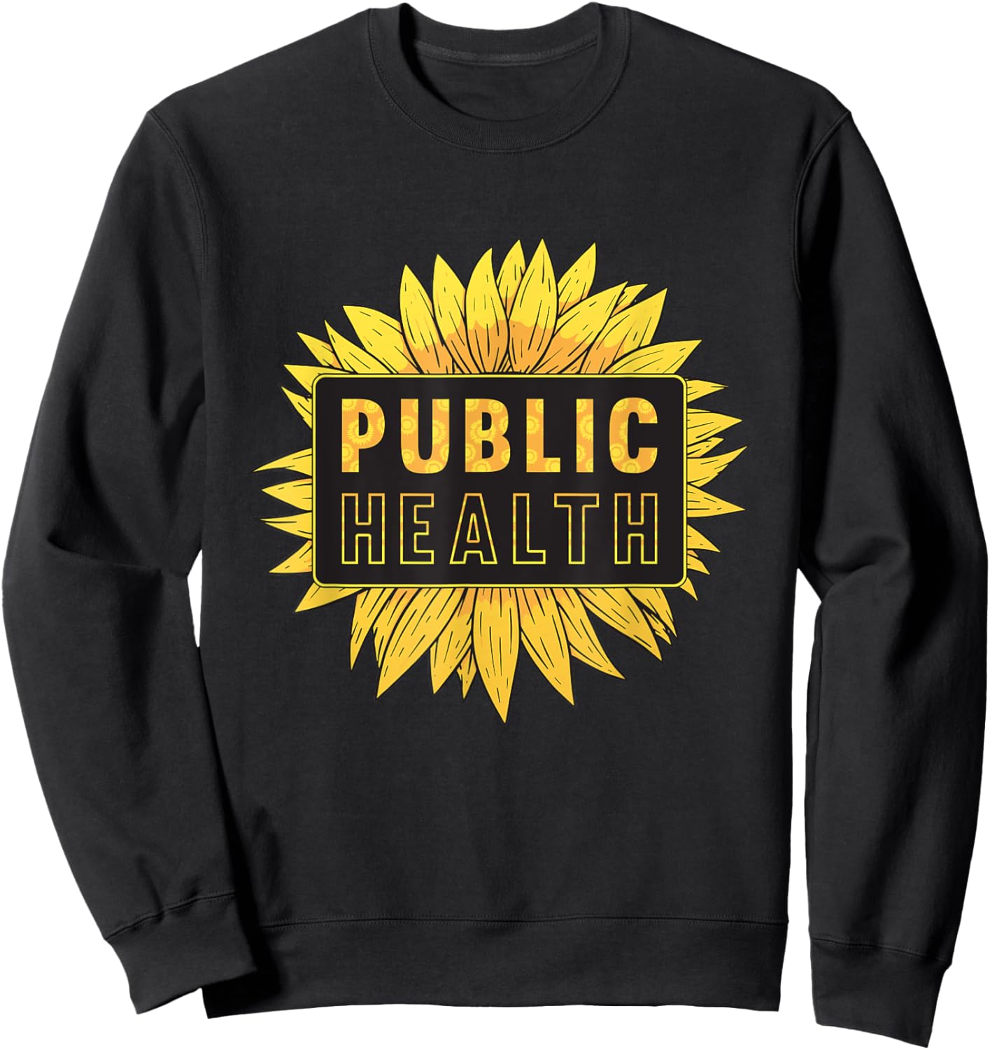 Public Health Blood Donation Nurses Public Health Worker Sweatshirt - Sweatshirt | Black