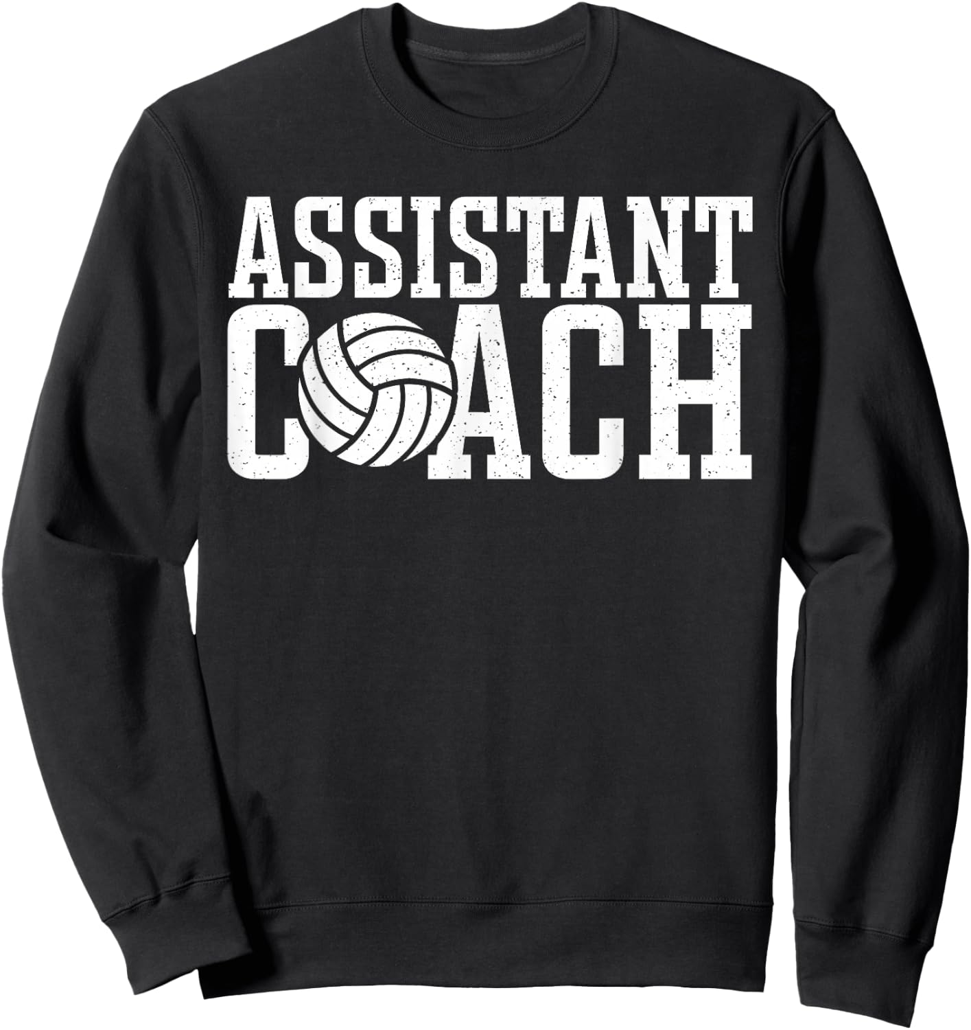 Assistant Volleyball Coach Sweatshirt - Sweatshirt | Black