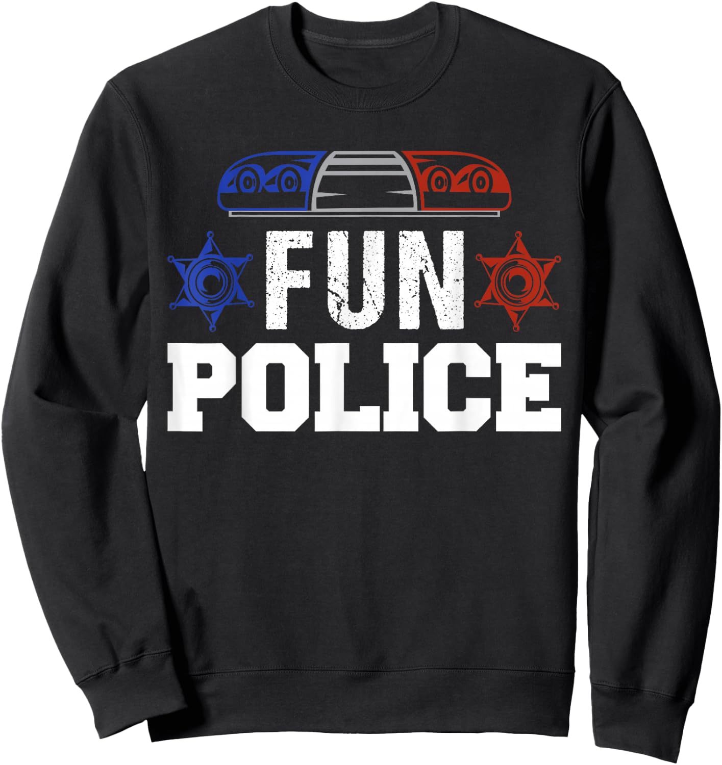 Dance Chaperone Fun Police Dancing Sheriff State Cop Sweatshirt - Sweatshirt | Black