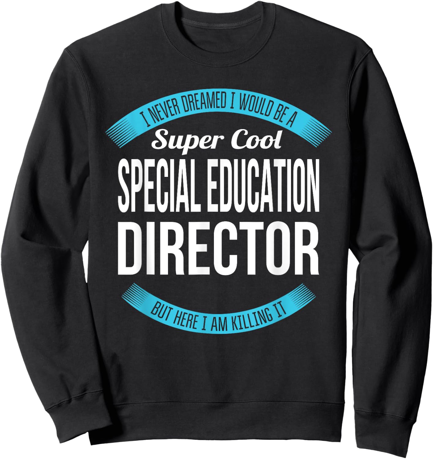 Special Education Director Funny Gift Sweatshirt - Sweatshirt | Black
