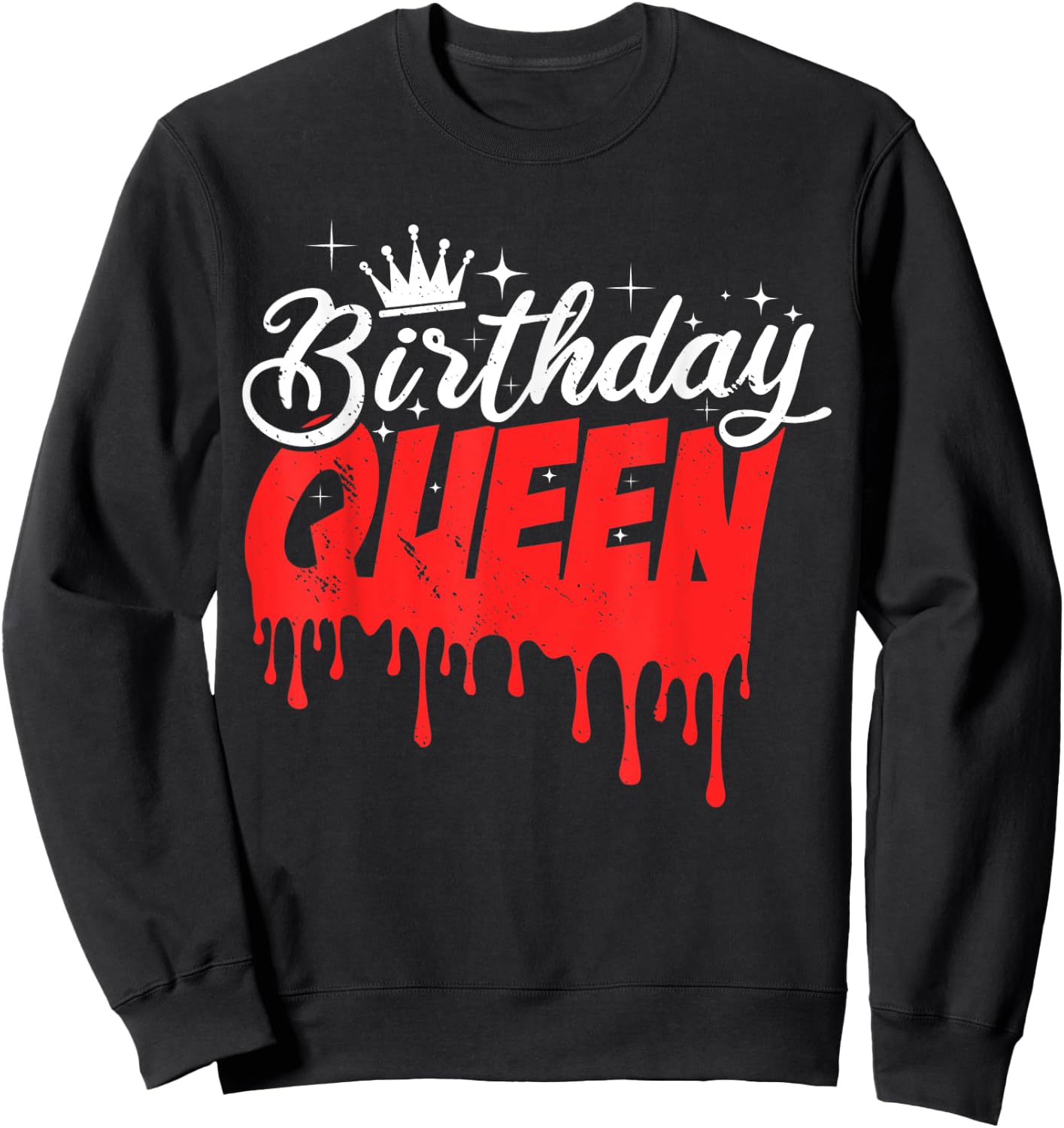 Cool Birthday Queen Sweatshirt - Sweatshirt | Black