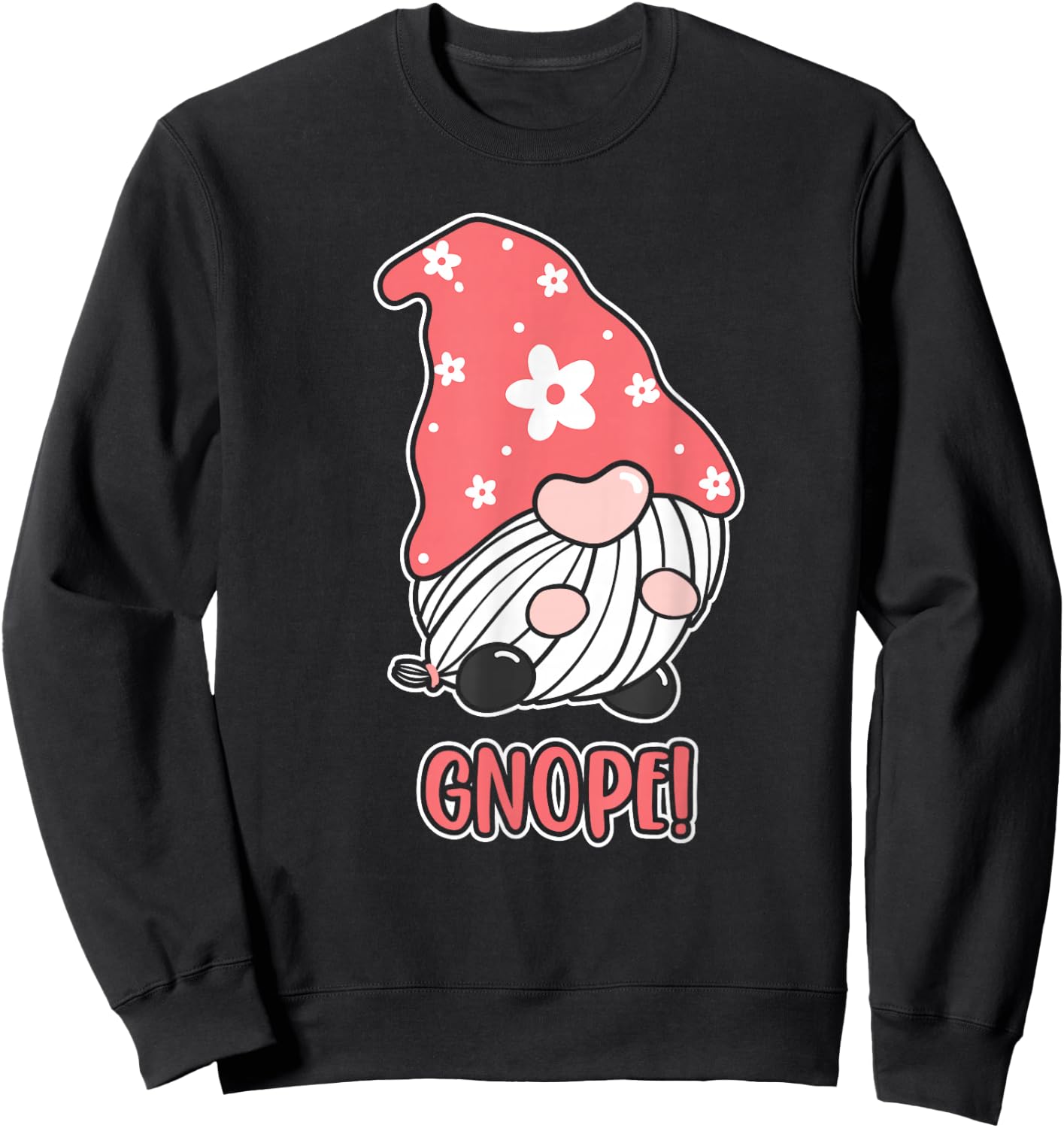 Funny Family Gnome Sweatshirt - Sweatshirt | Black
