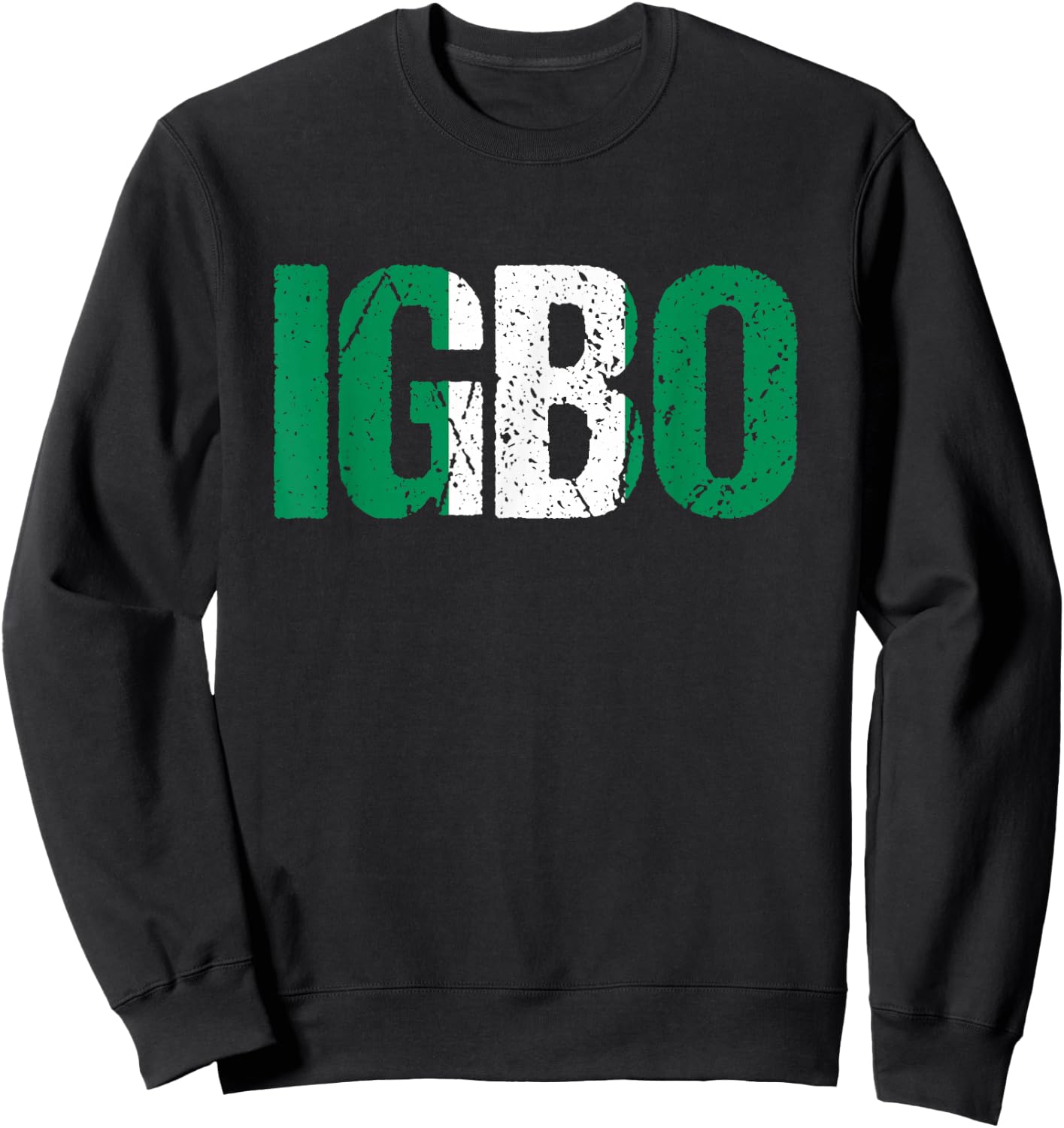 Igbo Nigeria Sweatshirt - Sweatshirt | Black