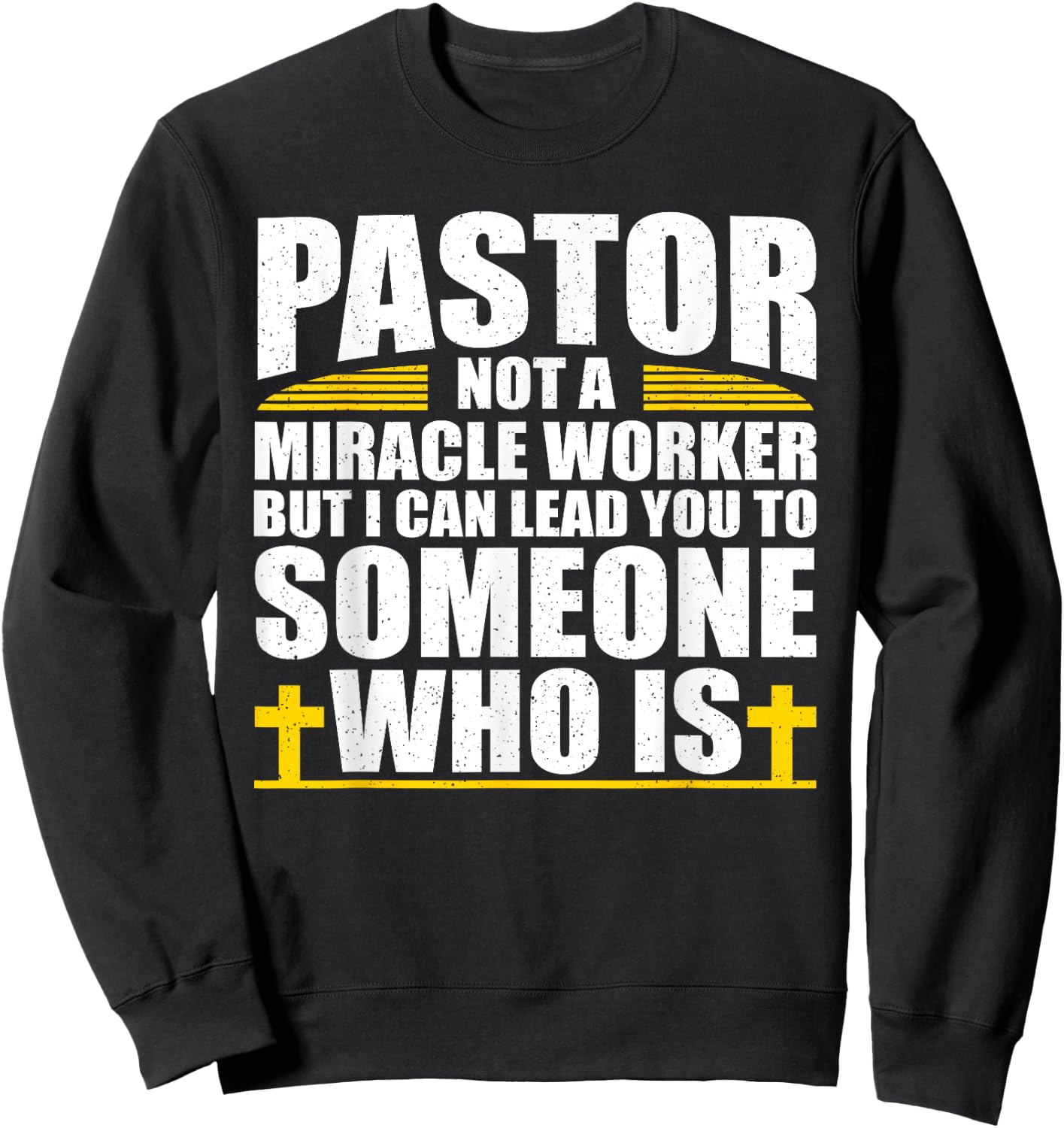 Best Pastor Appreciation Art Women Preacher Minister Sweatshirt - Sweatshirt | Black