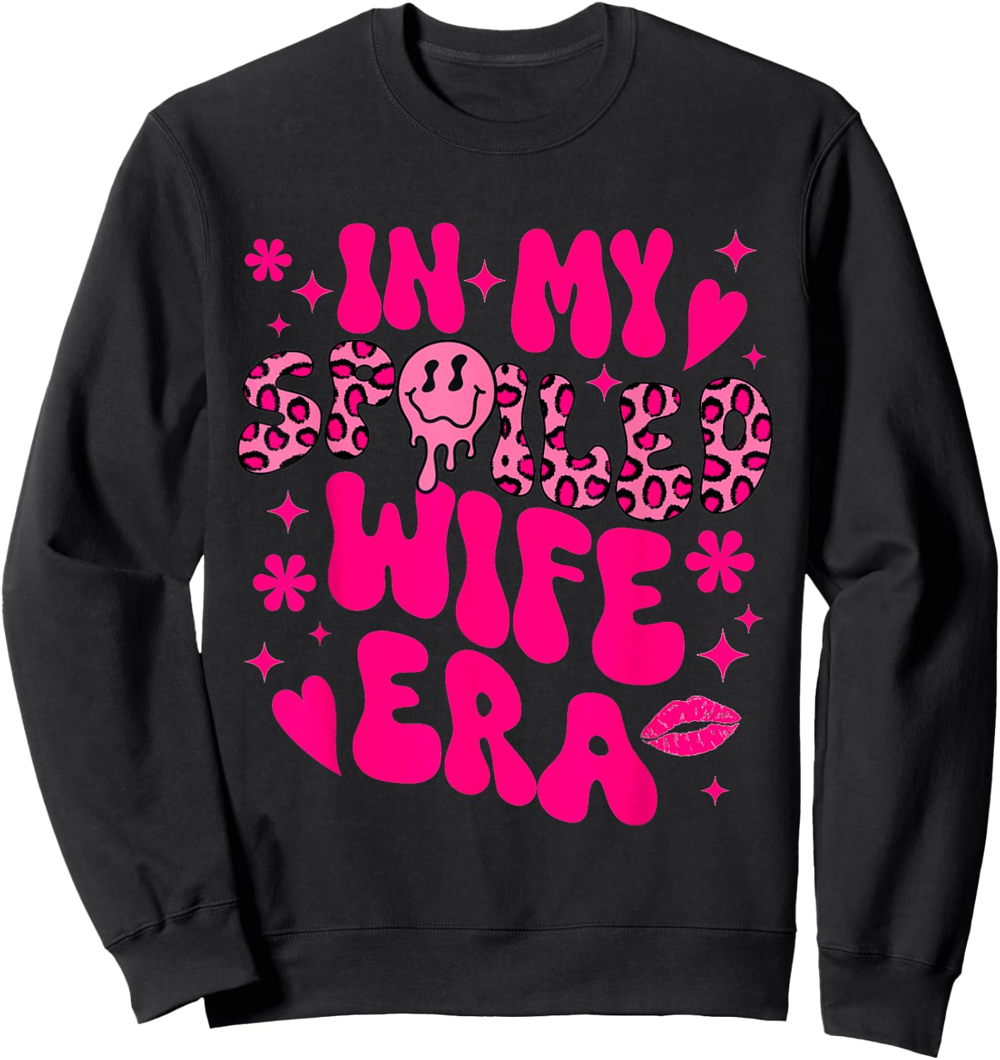 In My Spoiled Wife Era Sweatshirt - Sweatshirt | Black