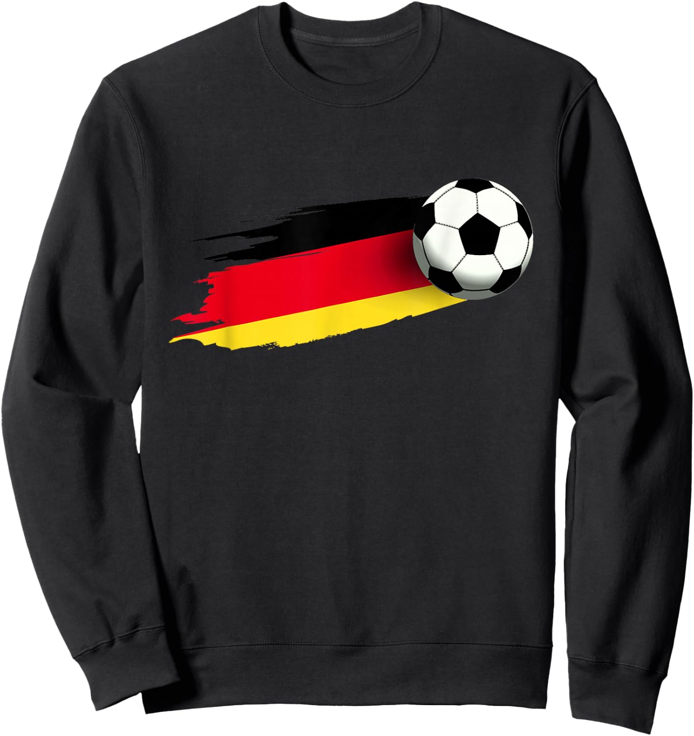 Germany Flag Jersey German Soccer Team German Sweatshirt - Sweatshirt | Black