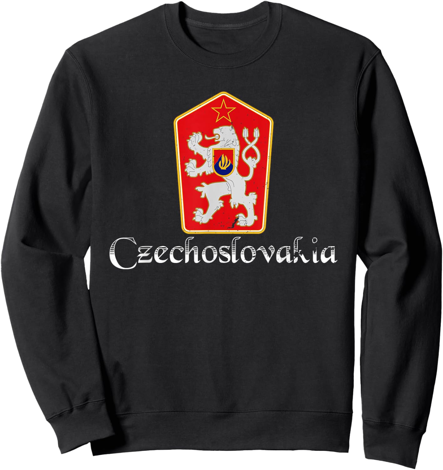 Czechoslovakia Czech Slovak central Europe communist Sweatshirt - Sweatshirt | Black