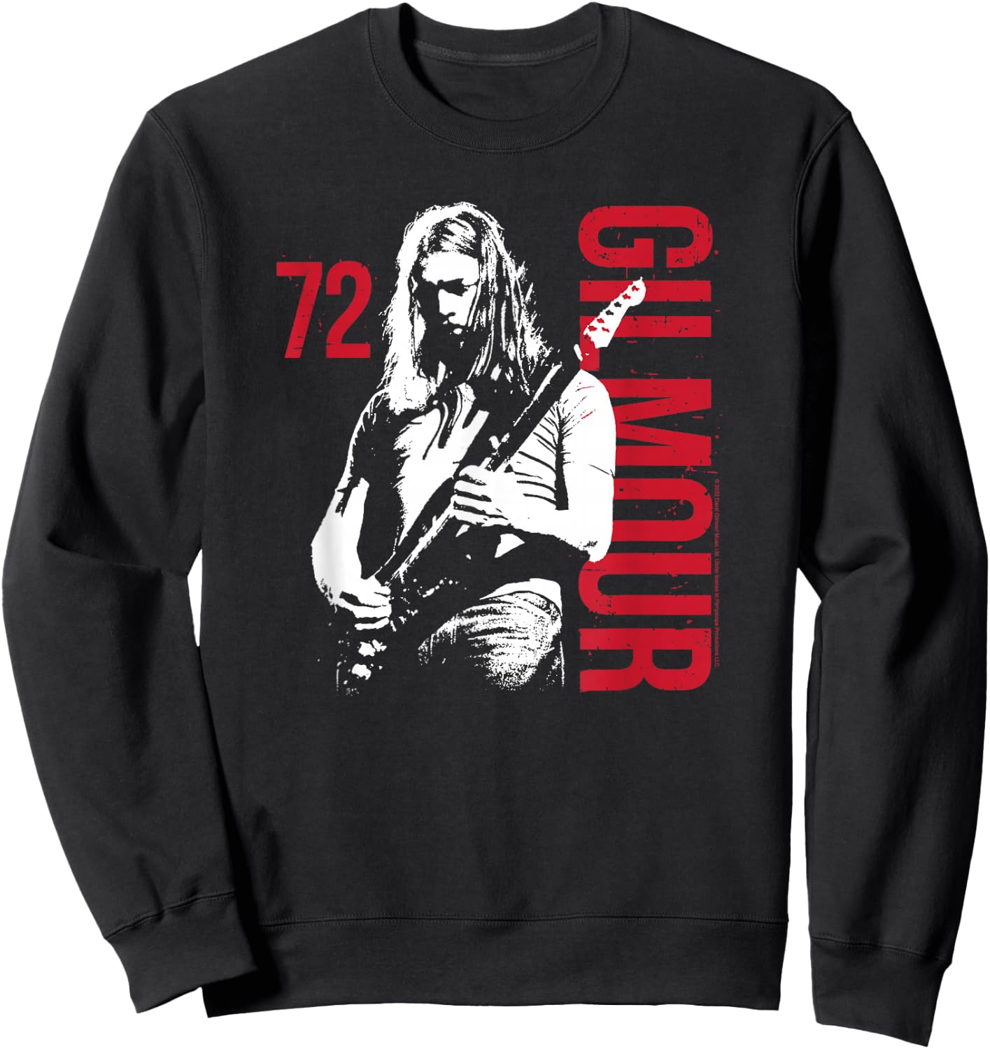 David Gilmour - Gilmour Guitar 72 Sweatshirt - Sweatshirt | Black
