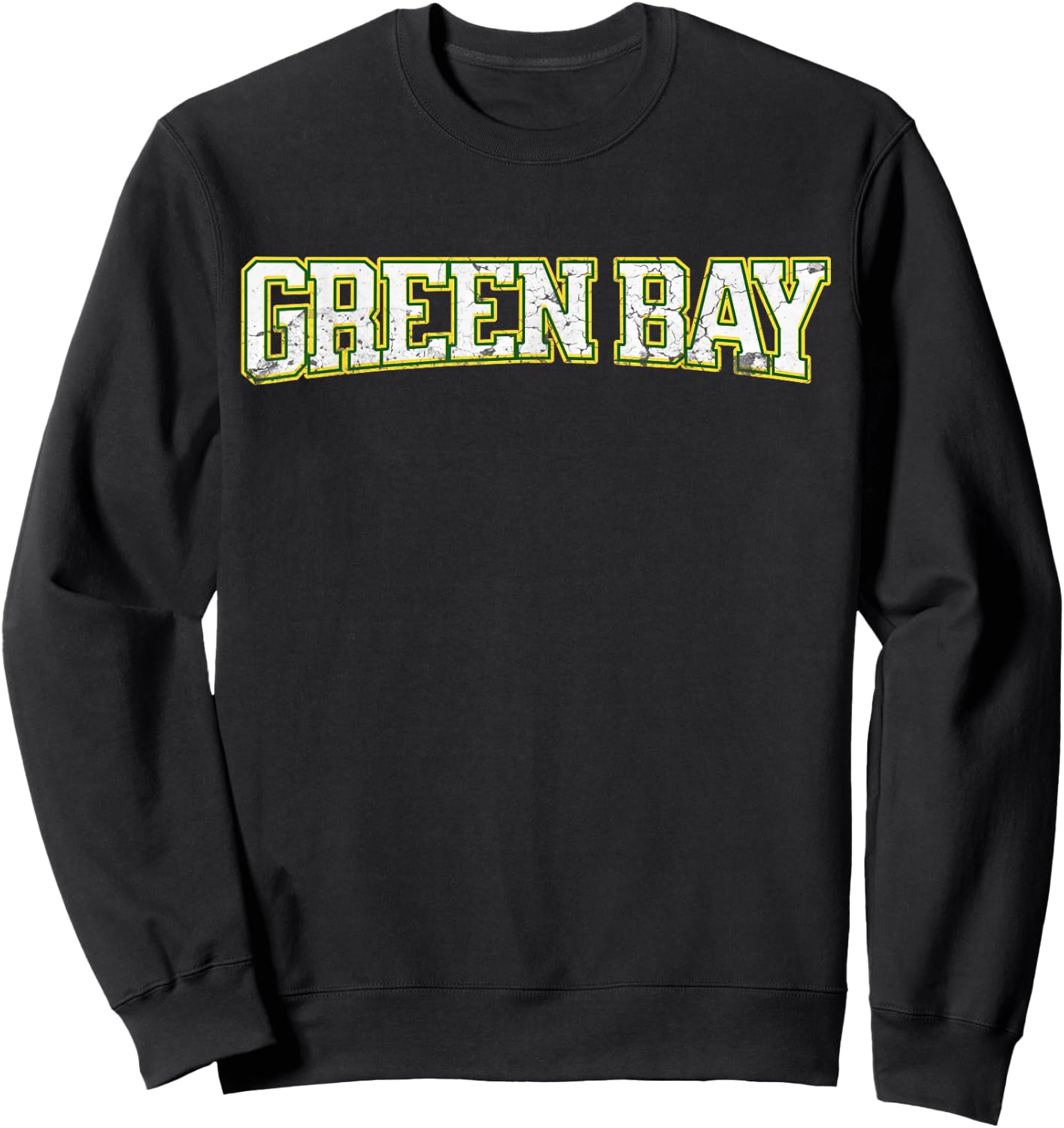Green Bay city vintage Sweatshirt - Sweatshirt | Black