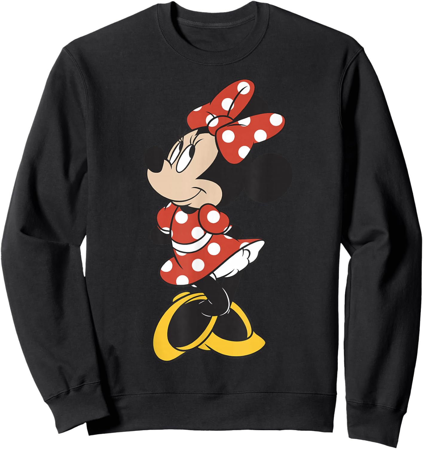 Disney Minnie Mouse Vintage Minnie Pose Sweatshirt - Sweatshirt | Black