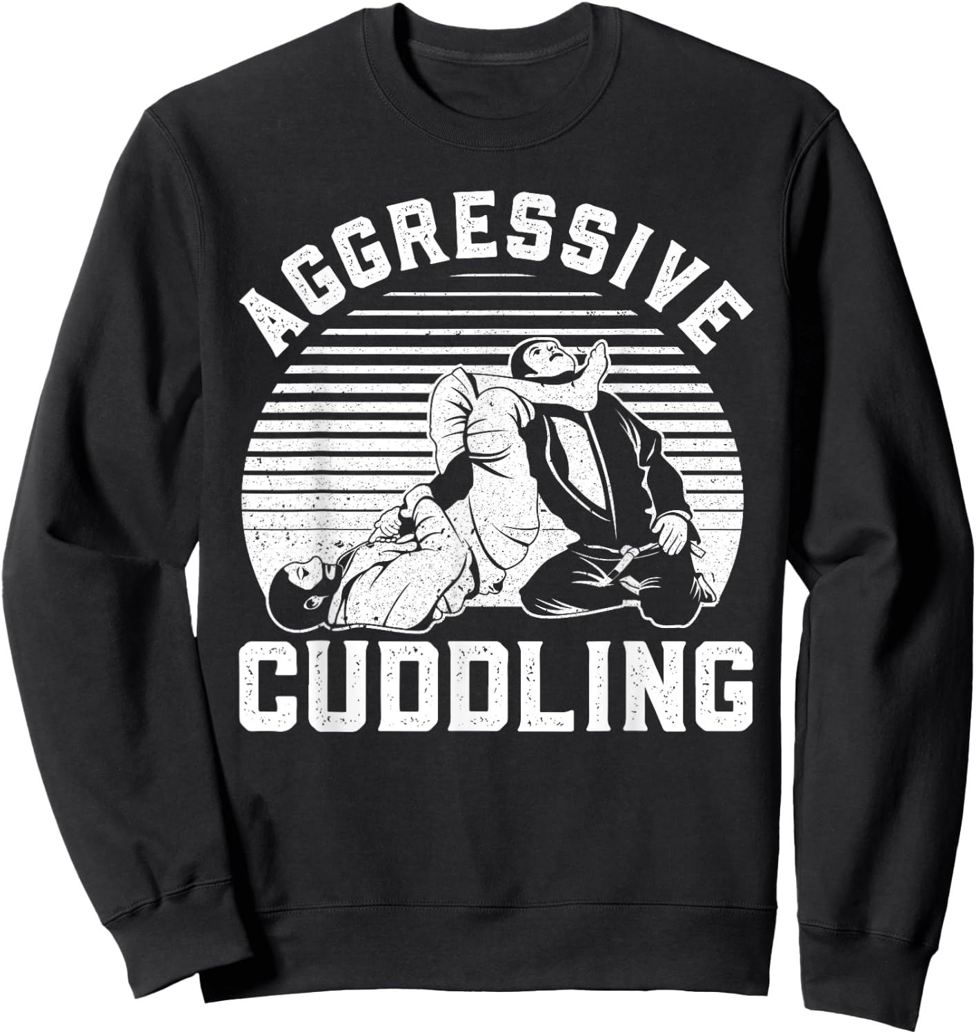 Funny Jiu Jitsu Design Women BJJ Brazilian Jiu Jitsu Sweatshirt - Sweatshirt | Black