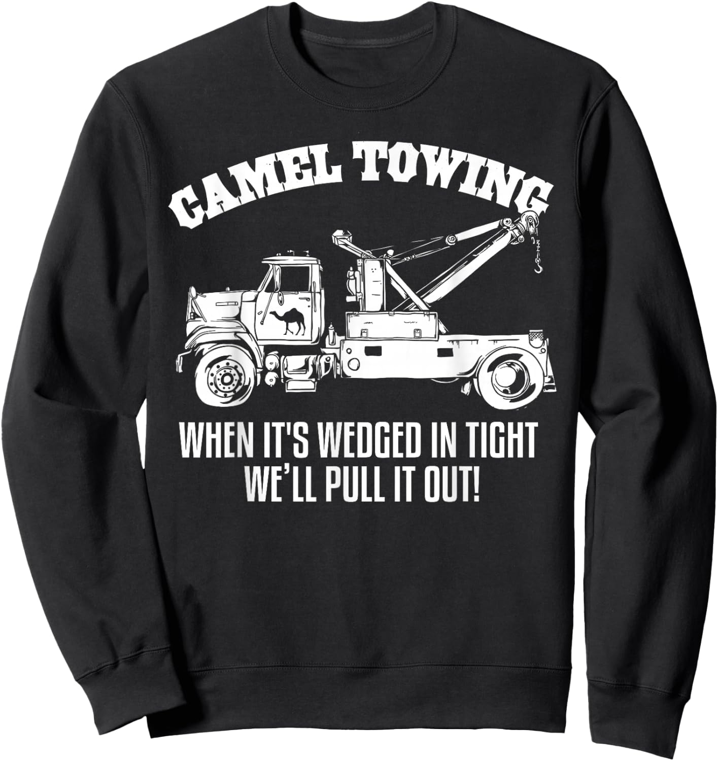 Camel Towing Halloween Sweatshirt - Sweatshirt | Black