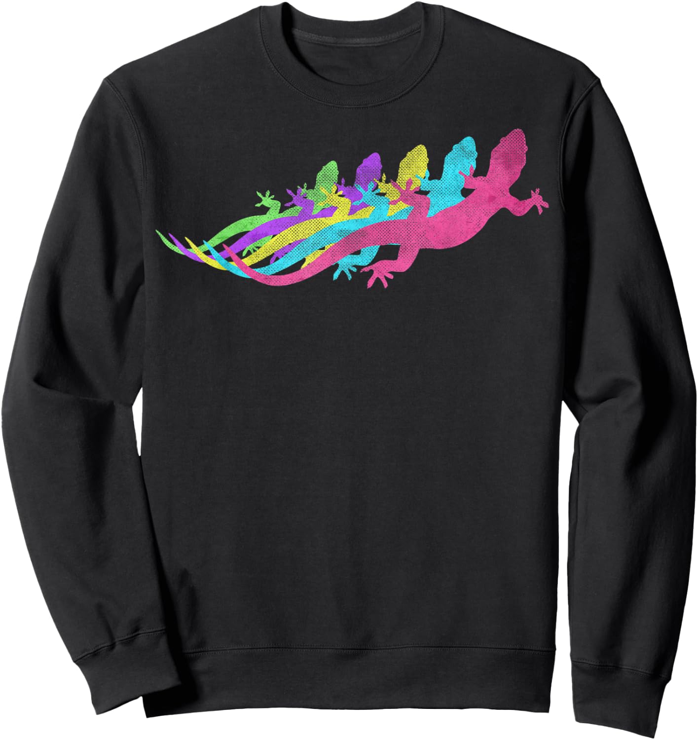 Gecco. 80s. Colors. 1980s. Sweatshirt - Sweatshirt | Black