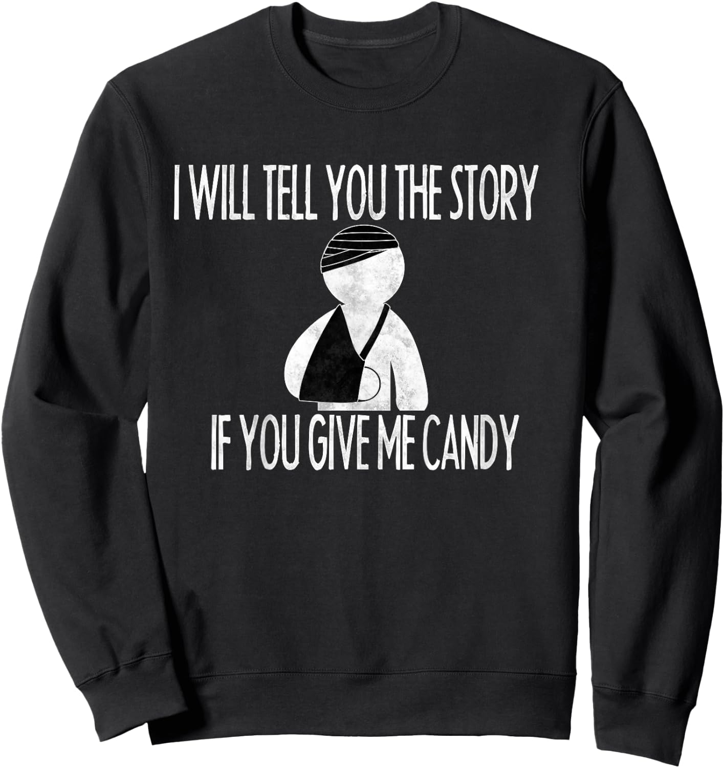 Kids Kids Broken Arm Bone Recovery Gift Boy Girl Kids Sweatshirt - Sweatshirt | Black
