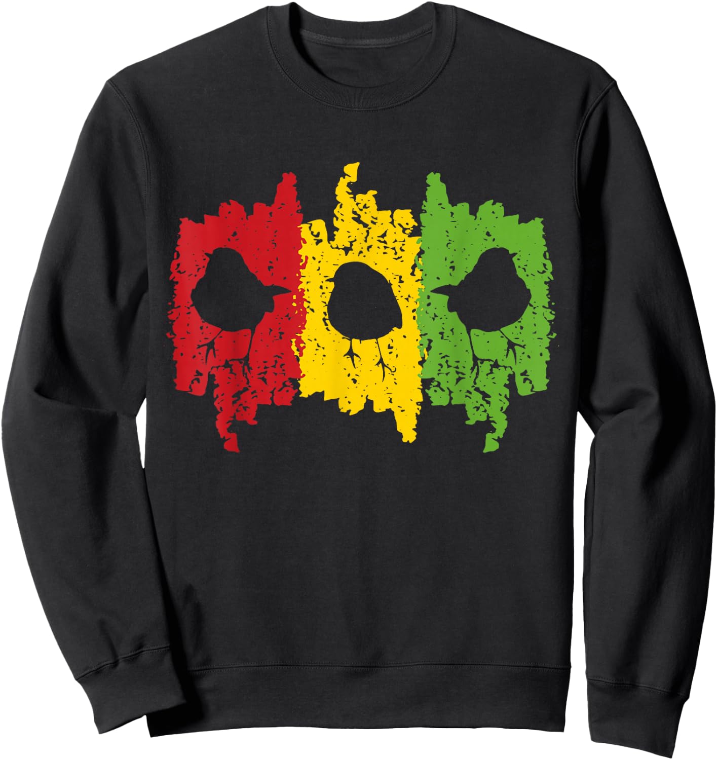 Good Rastafari Music Vibes Only Rasta Jamaika Reggae Sweatshirt - Sweatshirt | Black