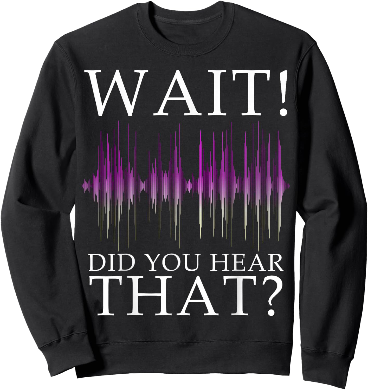 Paranormal Investigator Funny Ghost Hunting Sweatshirt - Sweatshirt | Black