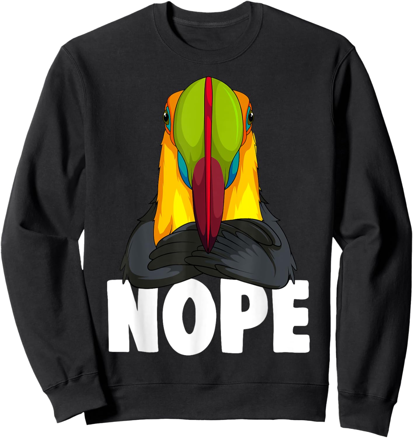 Toucan Kids Boys Girls Sweatshirt - Sweatshirt | Black