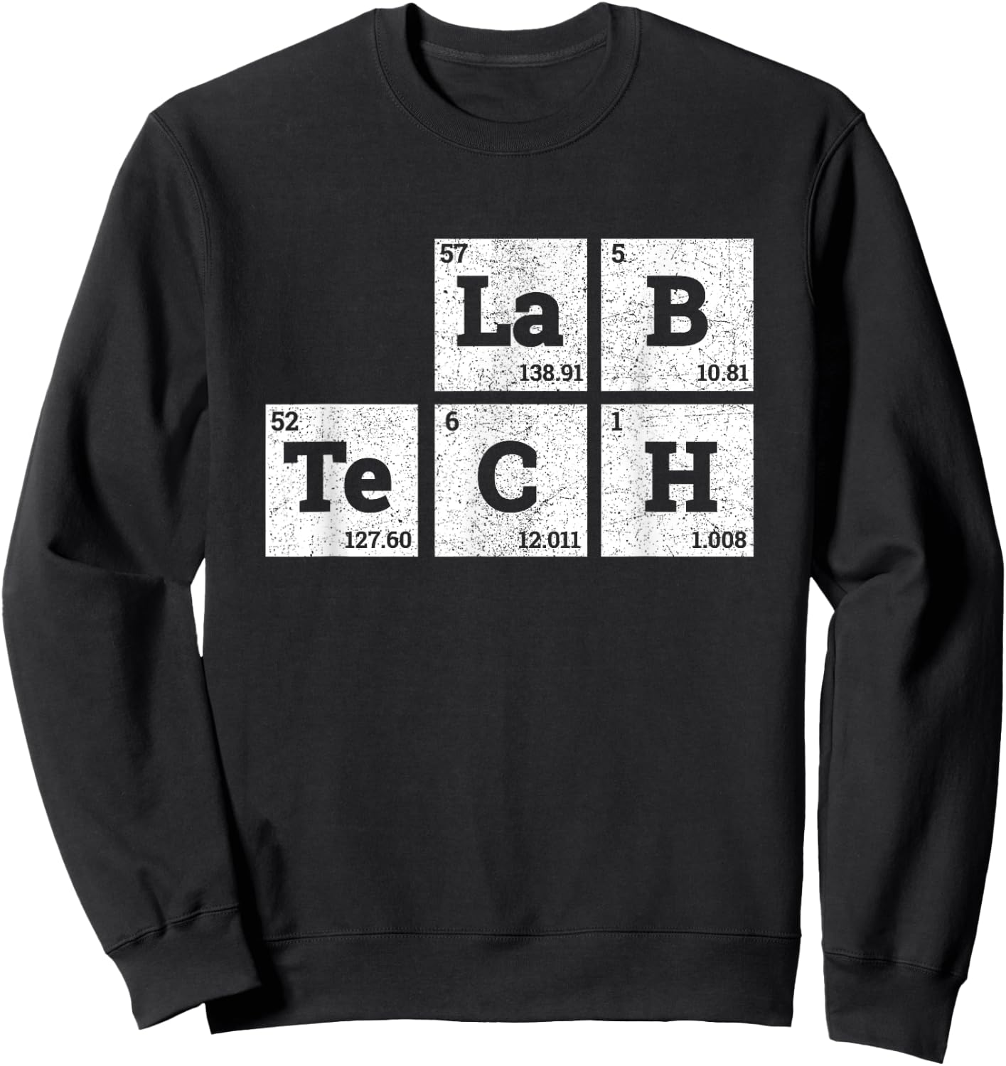 Lab Tech - Clinical Medical Laboratory Technician Scientist Sweatshirt - Sweatshirt | Black