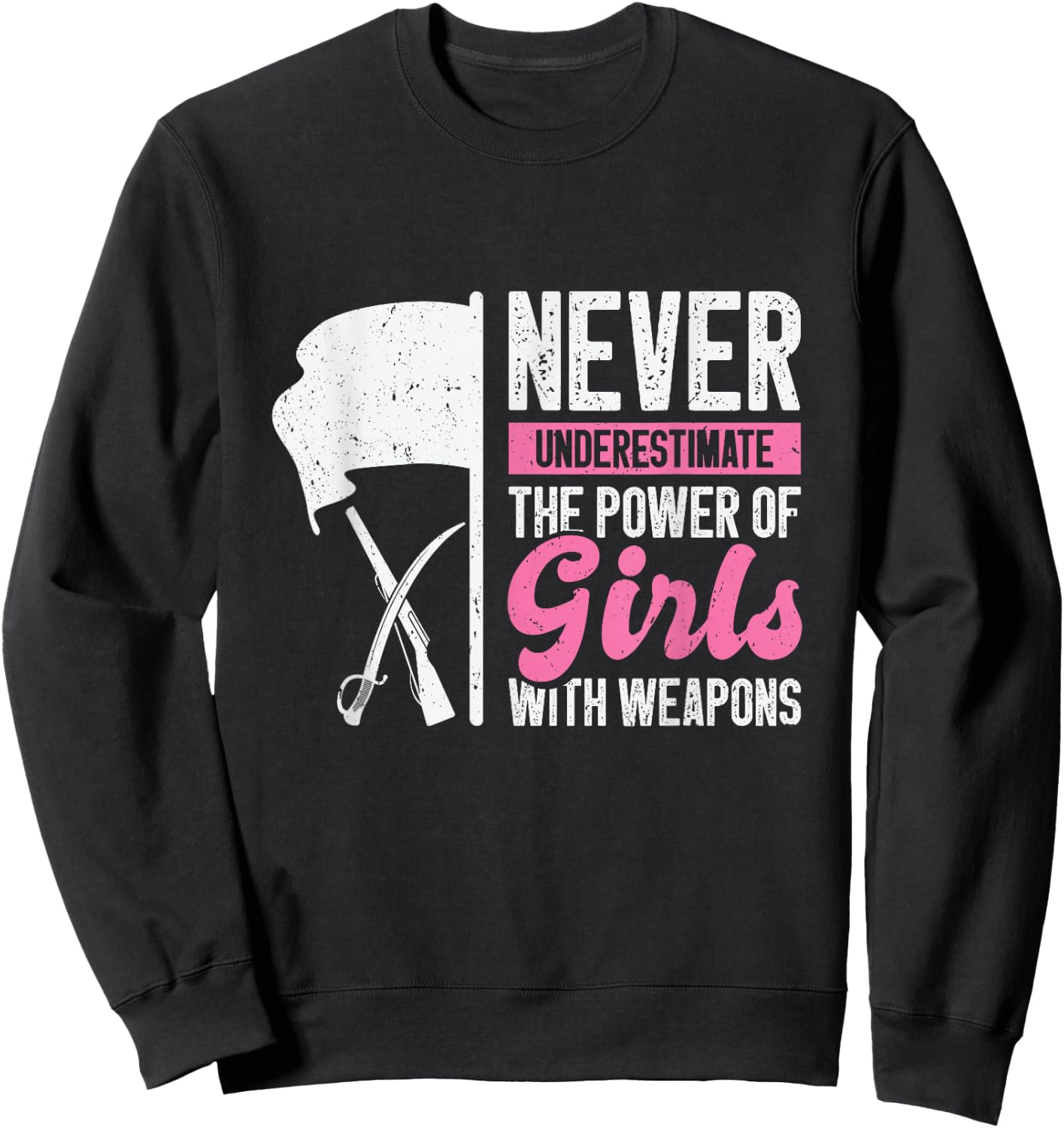 Color Guard Colorguard Flag Marching Band Sweatshirt - Sweatshirt | Black