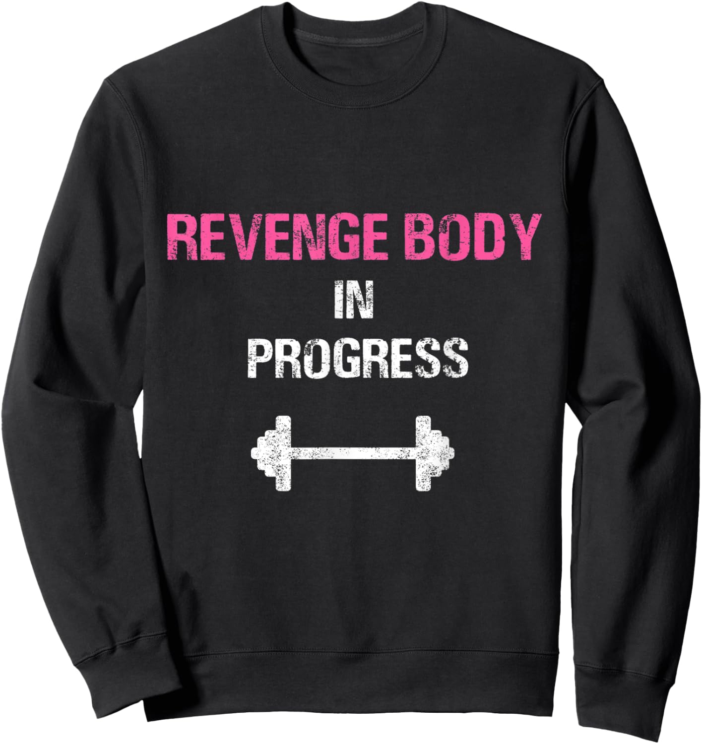 Revenge Body Gym Workout Sports Mindset Fitness Sweatshirt - Sweatshirt | Black