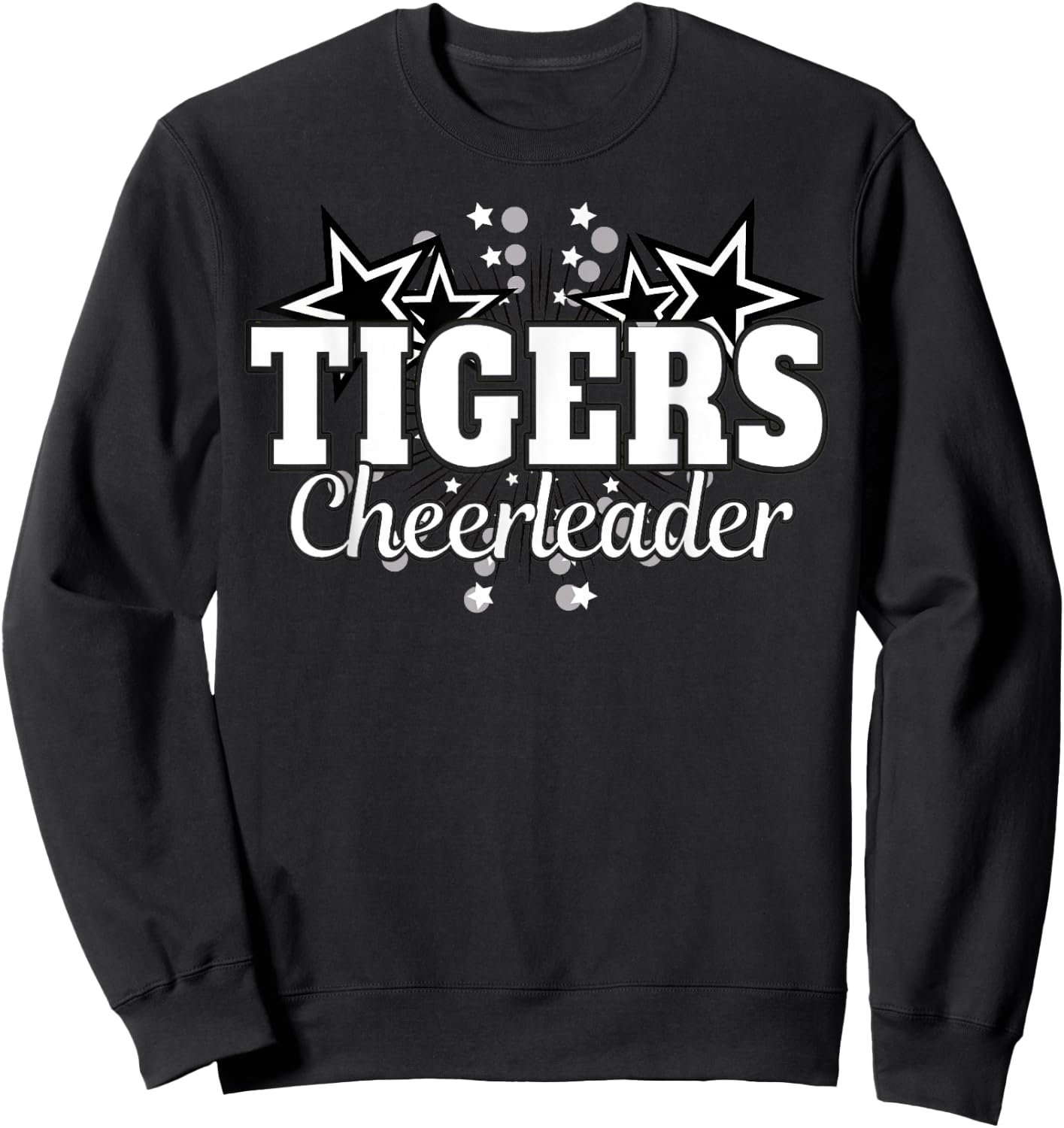 Tigers Cheerleader Sweatshirt - Sweatshirt | Black
