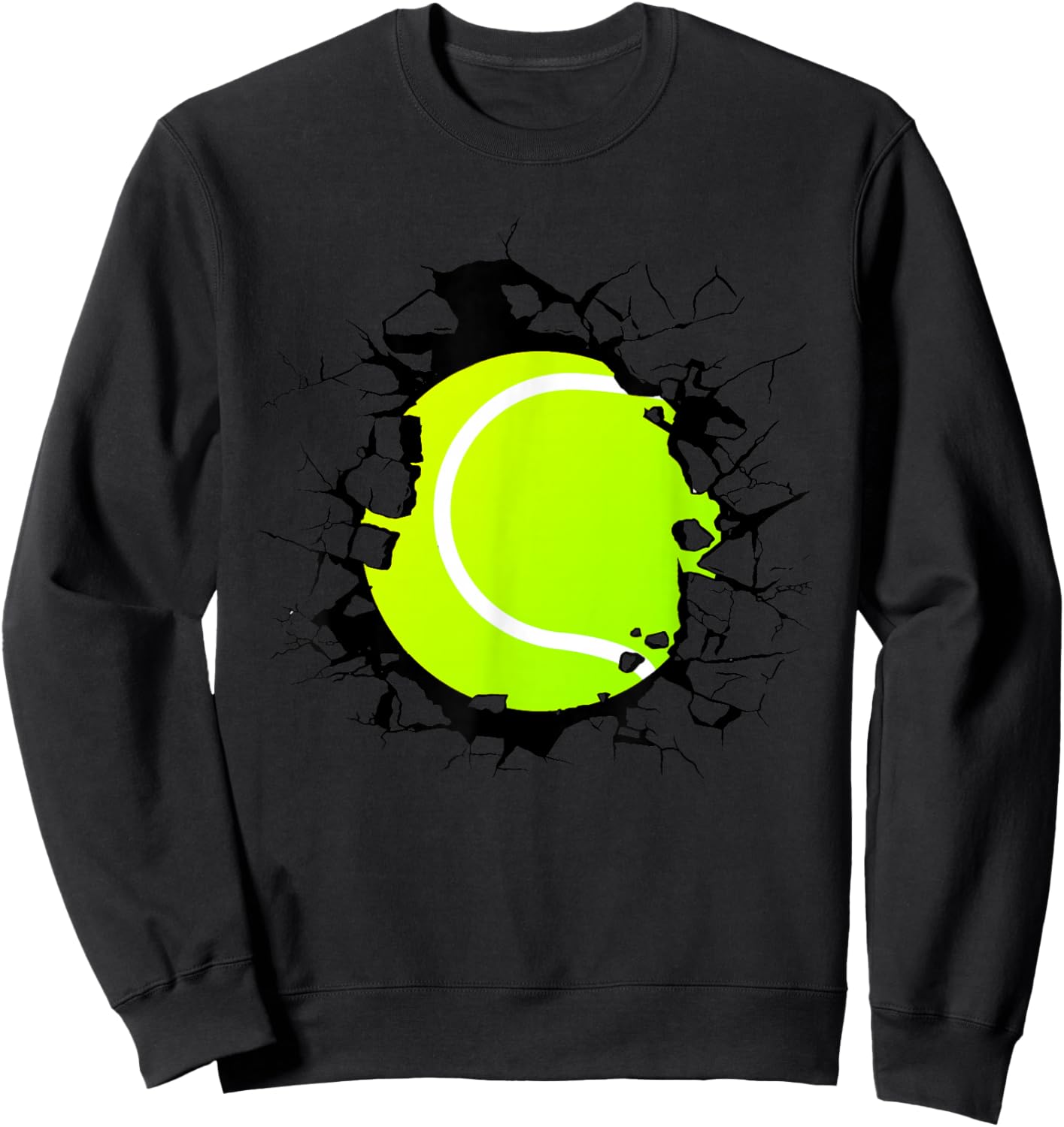 Tennis Apparel - Tennis Sweatshirt - Sweatshirt | Black